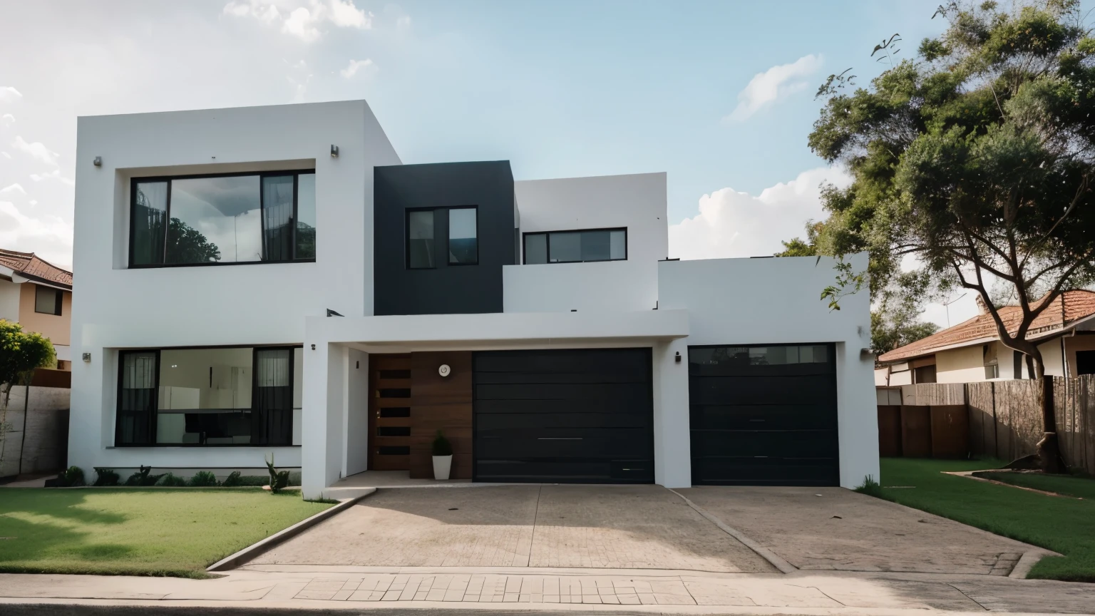 modern house in Brazil