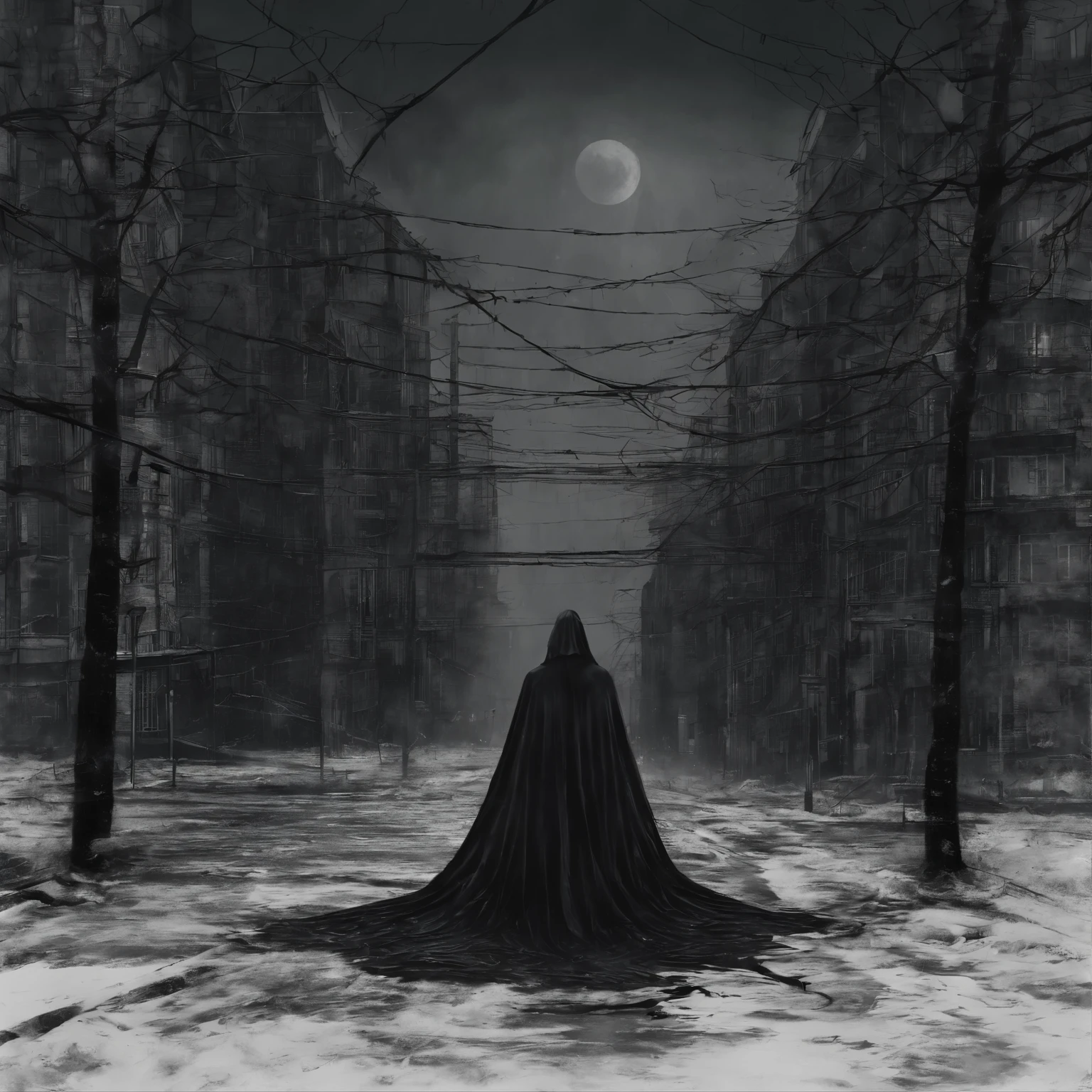 behind the veil of lights and city shackles.
Tell, that there is no more pain,
vsparchni, like a bird on the loose,