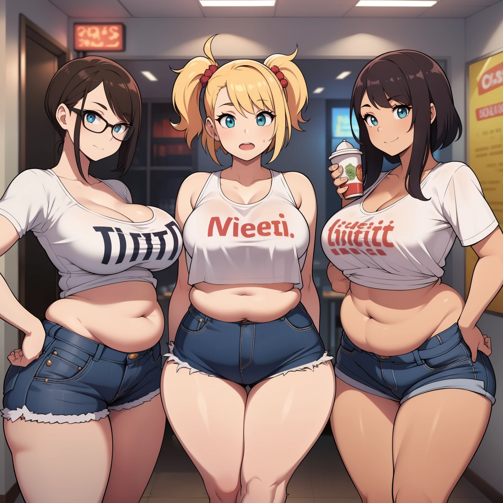 ((thick thighs)), ((wide hips)), bugling thighs,