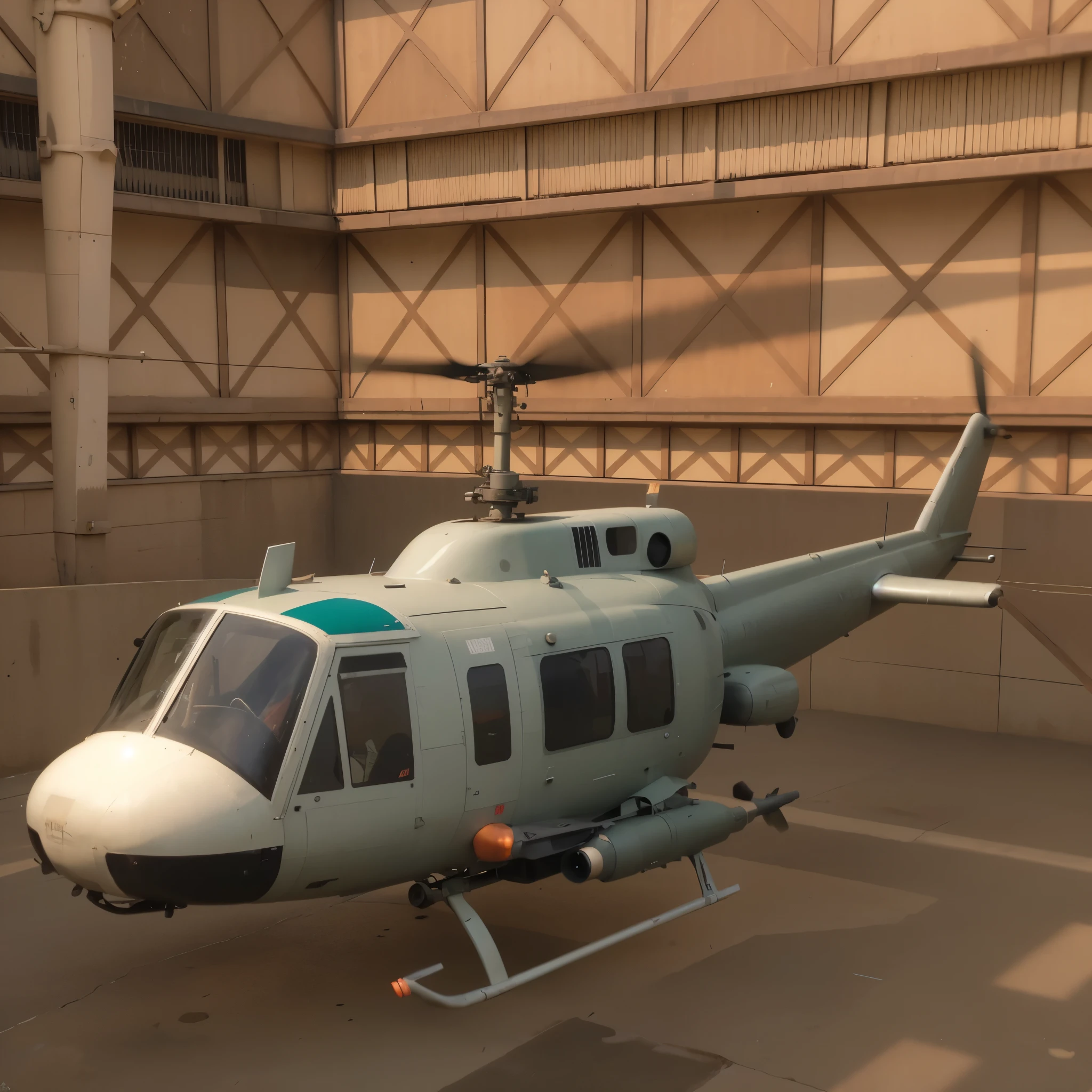 huey, war helicopter, weapons
