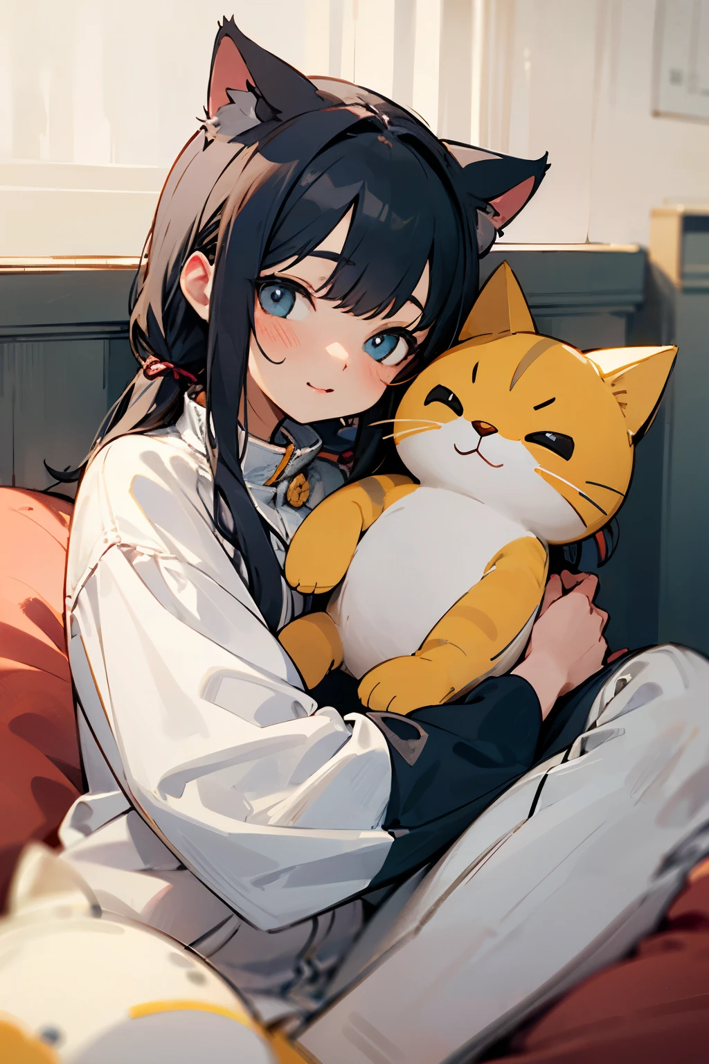 cute cat stuffed toy