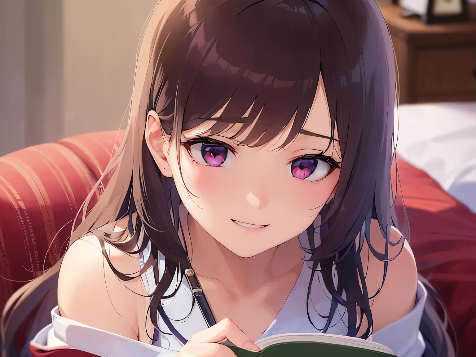 smiling