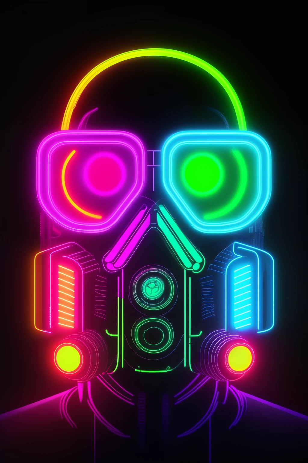 A man wearing eyeglasses with neon paint, neon operator, arte digital neon, cores cyberpunk neon, neon cyberpunk cores vibrantes, cores ultravioleta e neon, cyberpunk cores vibrantes, futuristic eyeglasses, Eyeglasses, vibrant fan art, Estilo Arte Neon, neon steampunk, psychedelic style, neon colorido neon, psychedelic art style, cores do bipe, arte neon