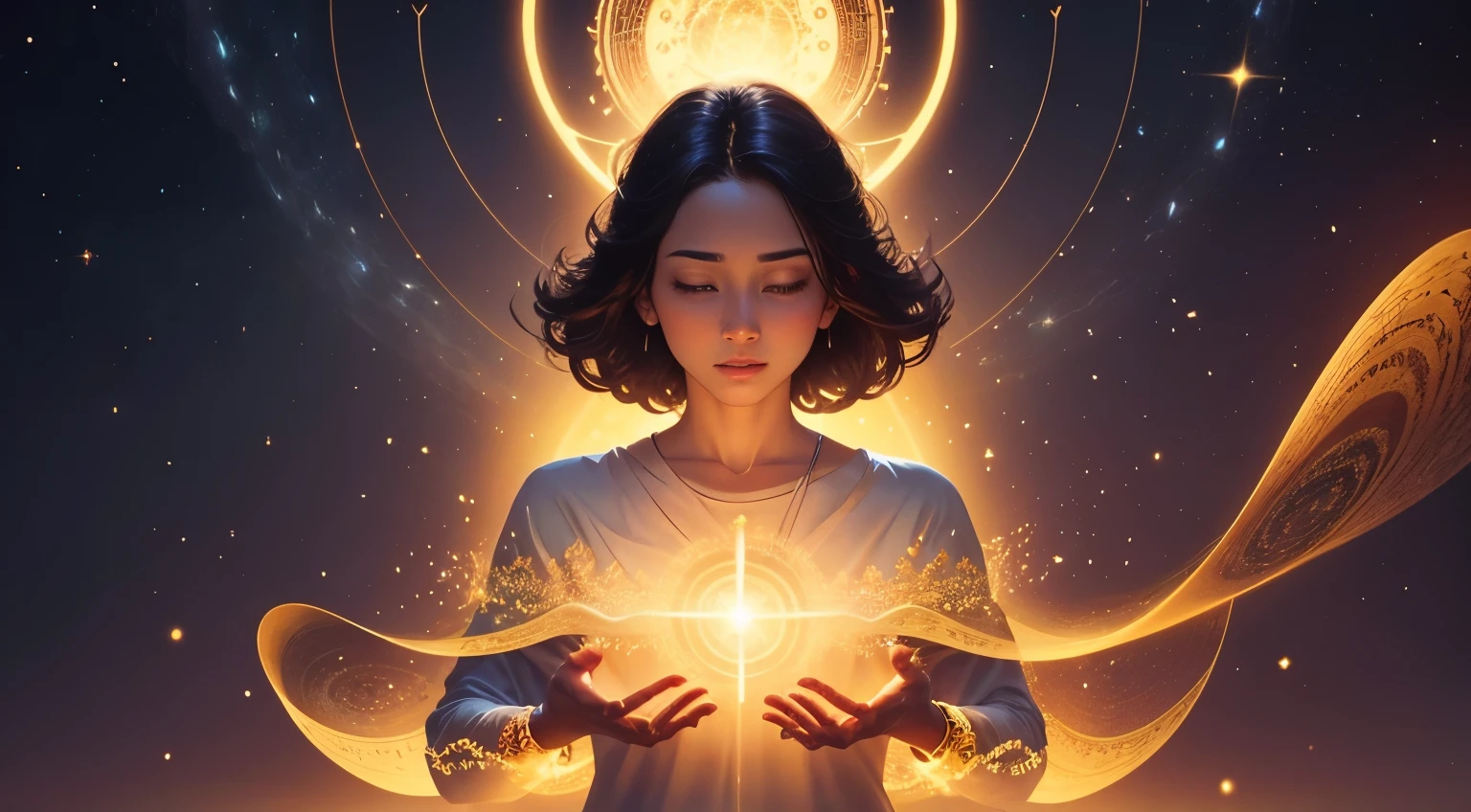 Law of attraction of the universe