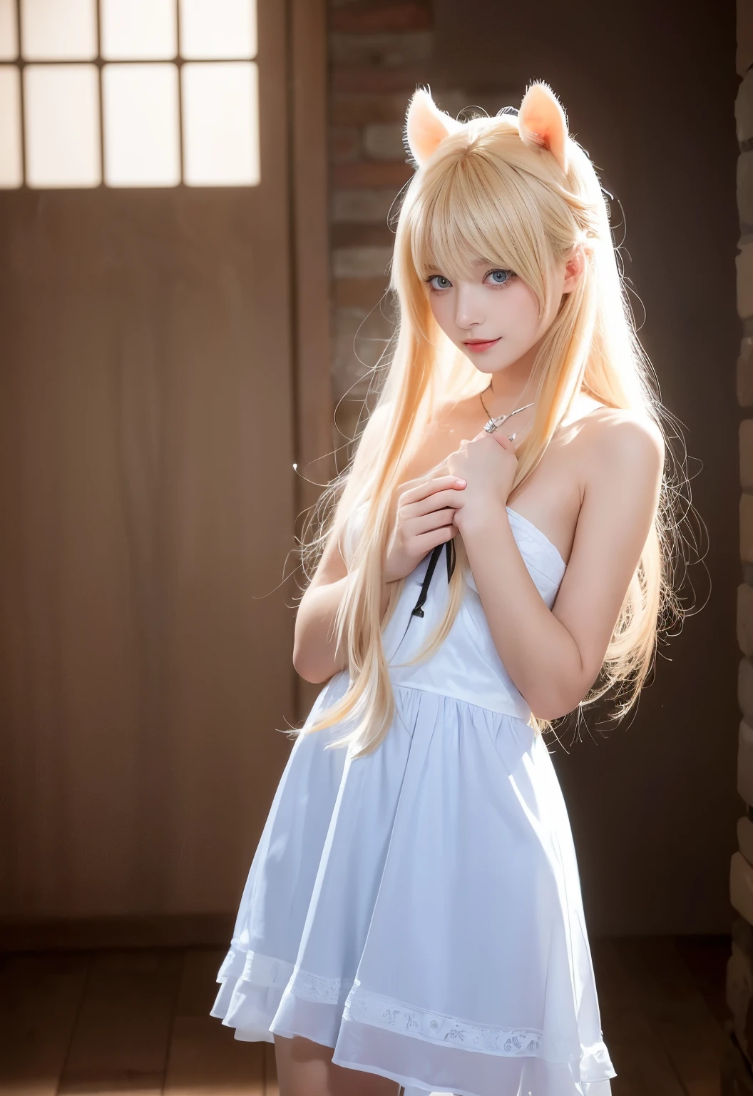 Sexy and very beautiful face, kleiner Busen, white, shinny skin, langer Pony zwischen den Augen, Pferdeschwanz, Beautiful very long silky blonde with smooth and shiny, Beautiful 16 years old, beautiful cute light blue eyes, Beautiful and cute cute cute girl, sehr zierlich schmale tallie