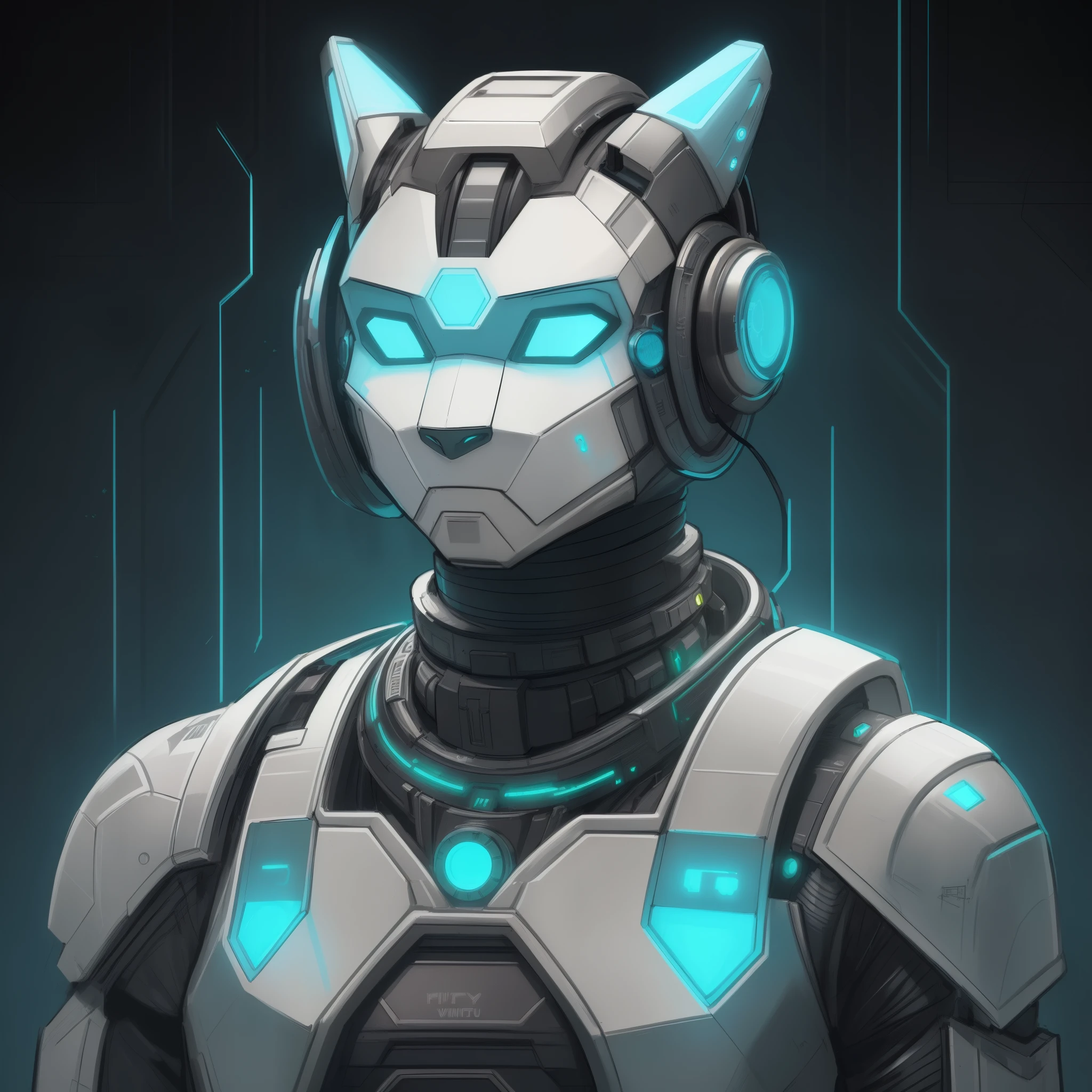 Detailed Ghotic Medieval portrait of cyberpunk style , futuristic (neon :1.1)reflective wear, sci-fi, robot parts, gold parts, machine face cinematic light ef 50mm, ((art by Greg Rutkowsky)), (studio ghibli:1.1), artgern, art, illustration, ((dark atmosphere)), ((vegnette)), ((HDR)) ((minimal palette colors)), soothing tones, muted colors, dim, calm colors, pastel colors highly details, intricate details