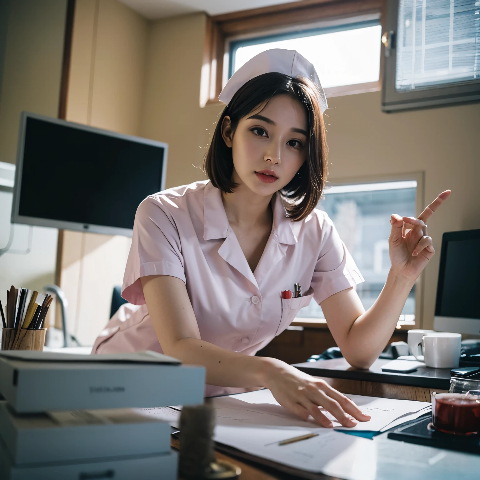 27 years old　nurse　Transparent