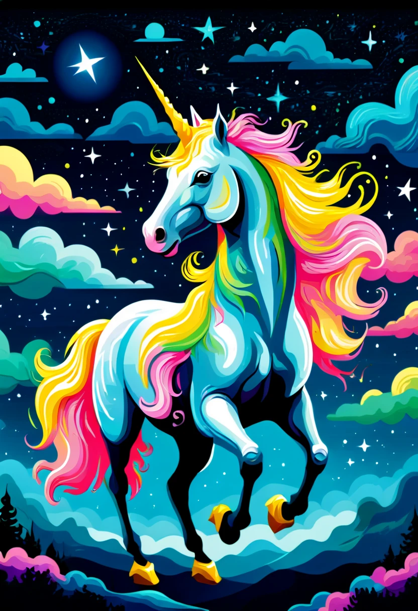 unicorn, chinese style background combines traditional chinese art style with modern design, in the style of colorful textures, radiant clusters, lowell herrero, dark red, rebecca louise law, colorized, chinese new year festivities