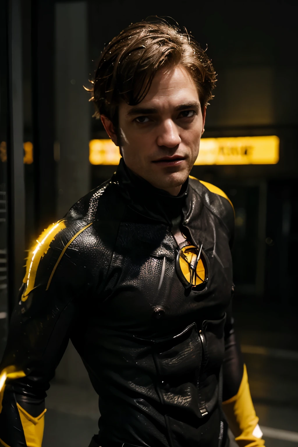Reverse flash as robert pattinson