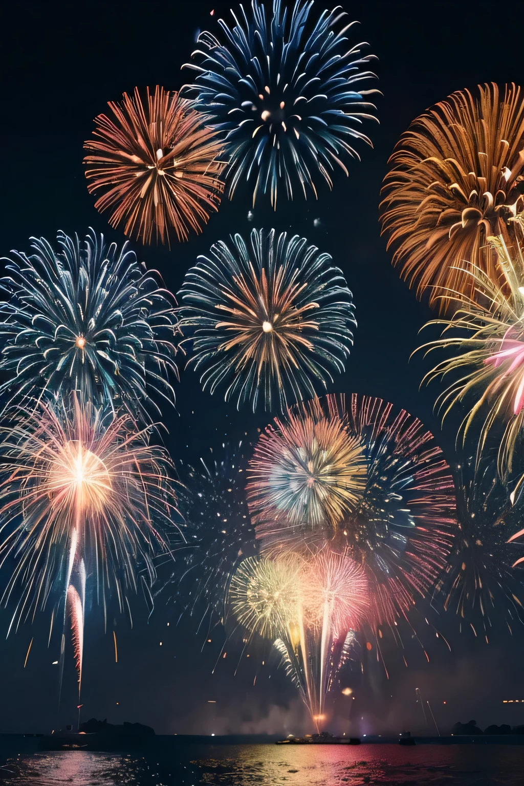 Single colorful complete fireworks,Transparent Background,Single fireworks,Easy to cut,Do not overlap