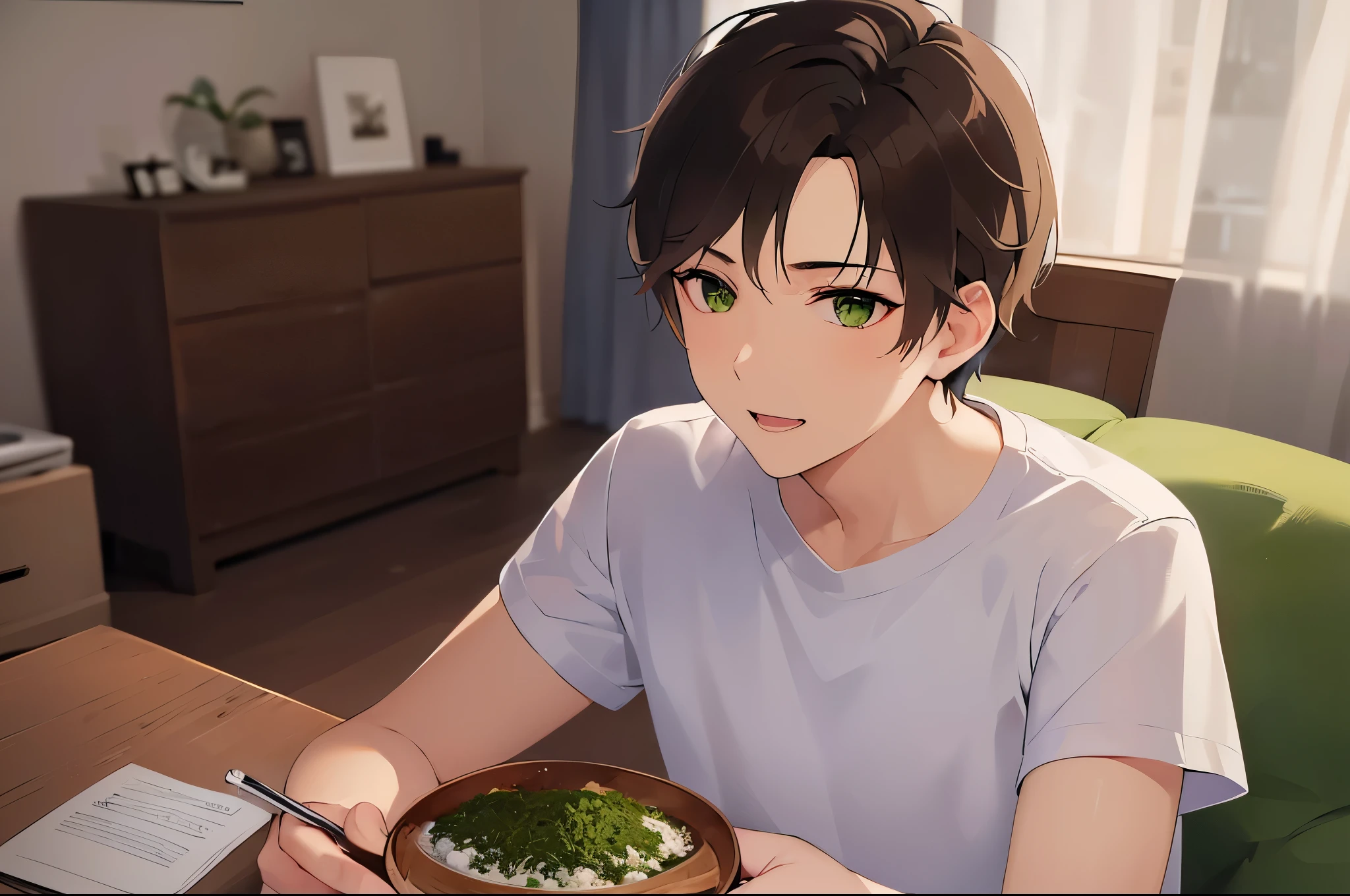 Rice covered with a lot of seaweed