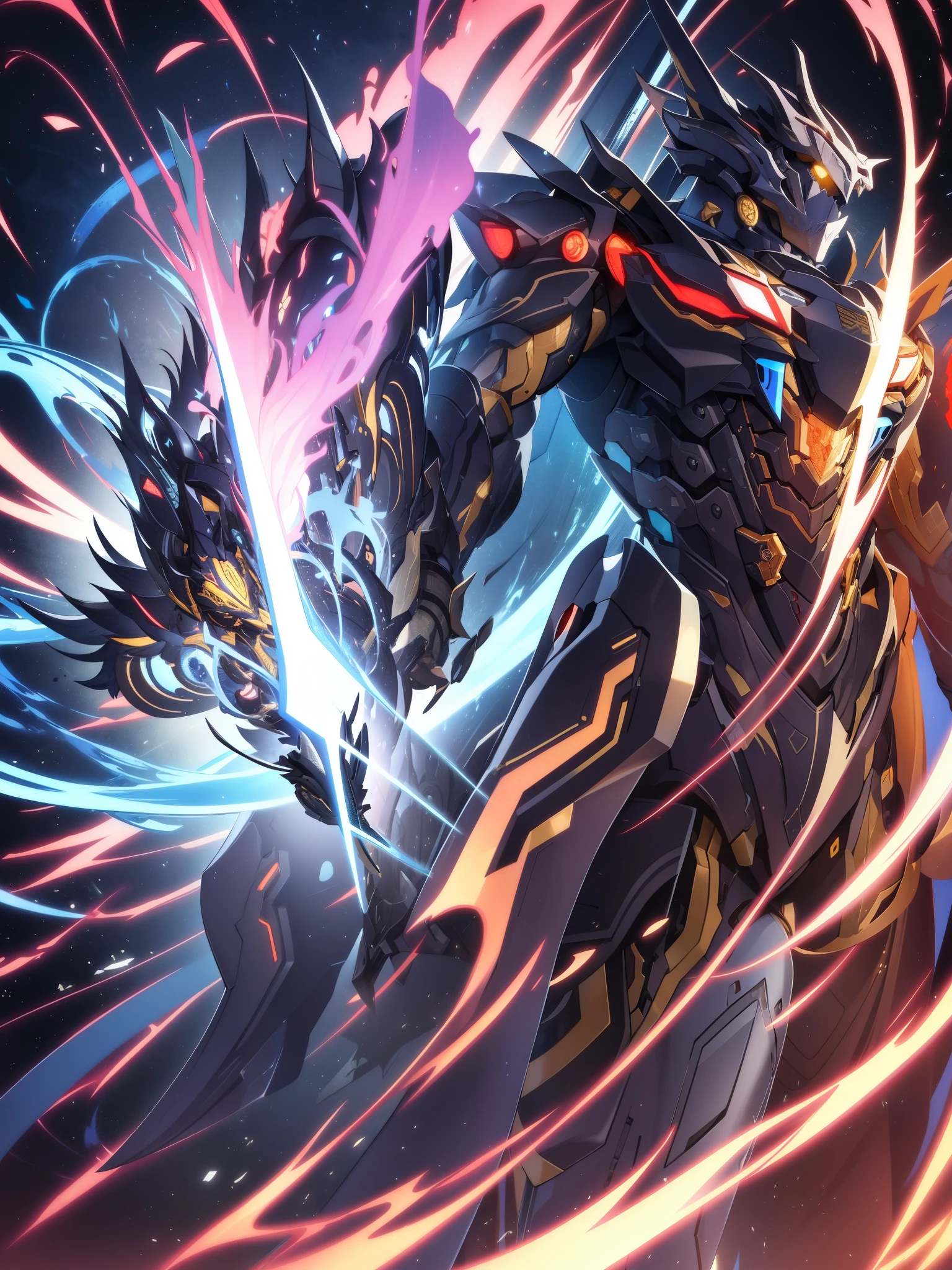deus ex machina、or「Mechanical God」A mysterious and extradimensional existence also known as、He is an absolute god who stands at the top among machine gods.。Its divinity embodies incredible skill and power in the realm of weapon manufacturing.、The machine's body is precisely equipped with functions that indicate future evolution.。Mechanical eyes can reach deep into space with advanced sensors、Mechanical arms and legs transcend dimensions with their incredible strength and speed.。Machine heads have a perfect balance of computational power and strategic thinking.、Machine body combines durability and excellent functionality、It's like opening up an unknown territory.。
machine hair、intricately woven by elaborate programs、It symbolizes the cyberpunk aesthetic.。deus ex machinaはまさに都合のいい神とも呼ばれ、Appears as a villain or mastermind in a story、Manipulate cause and effect and fate、have an explosive impact on the progress of the story。The power of the machine controlled by that program is、It has the destructive power of explosion and flames.、Has an overwhelming presence in the story。This is essential in a cyberpunk story that ventures into unknown territory.、It is a symbol of a mysterious and powerful existence.。