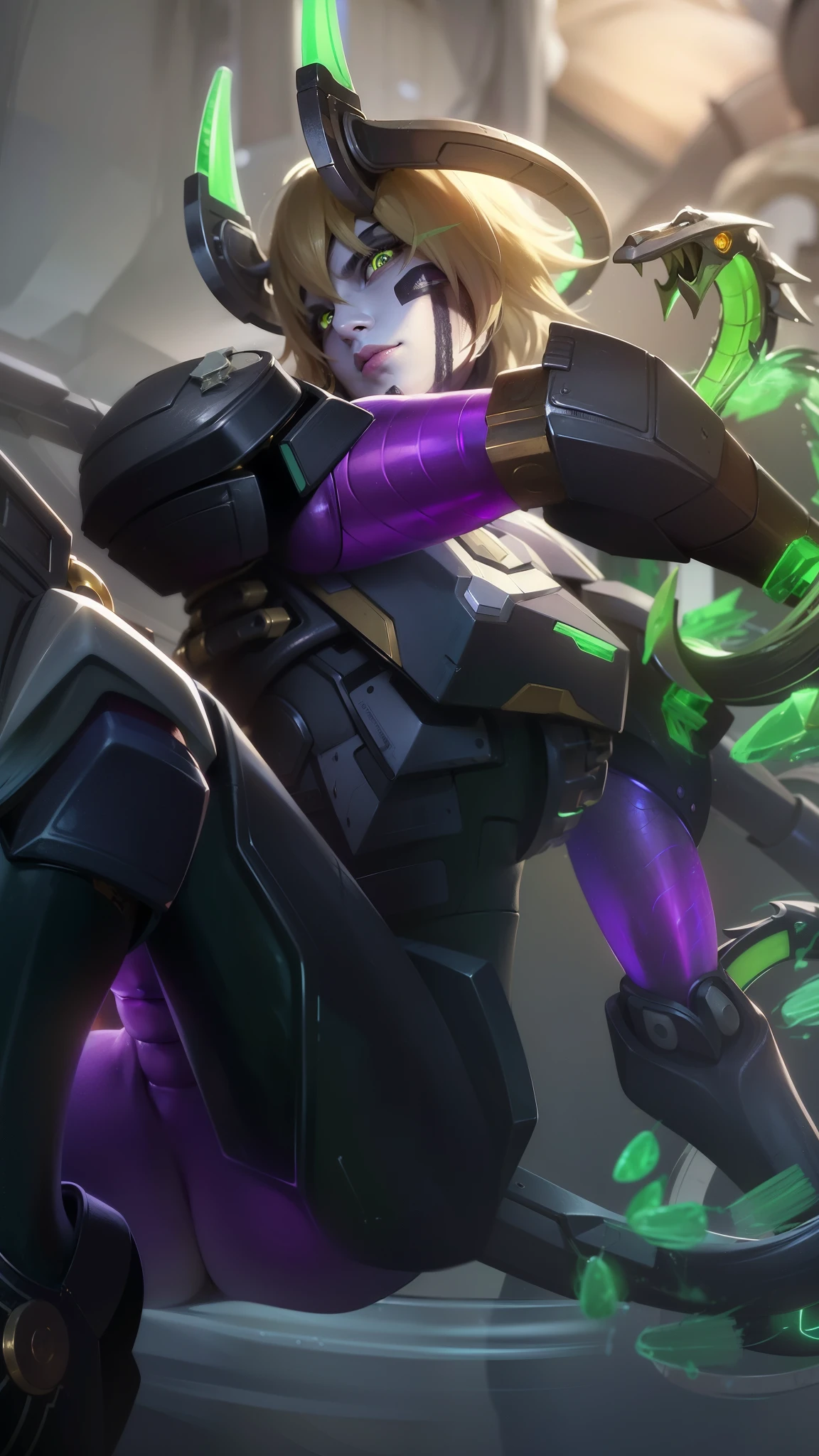 masculine male, masterpiece, ((perfect eyes)) best quality, (semirealism:1.9), beautiful lighting, (extremely detailed CG unity 4k fhd wallpaper), High Detail, Sharp focus, dramatic outdoors, 25 years old, brown short hair, Boy with two big horns, big earrings on ears, elf ear, red eyes, Thick eyebrows, evil smile, grinning, red body, red face, Burning skin, yellow diamonds glistening on chest, burning red skin, golden robe behind, big white belt, 8k, realistic, tato, scary, strong red eye glow (red eye:1.2).