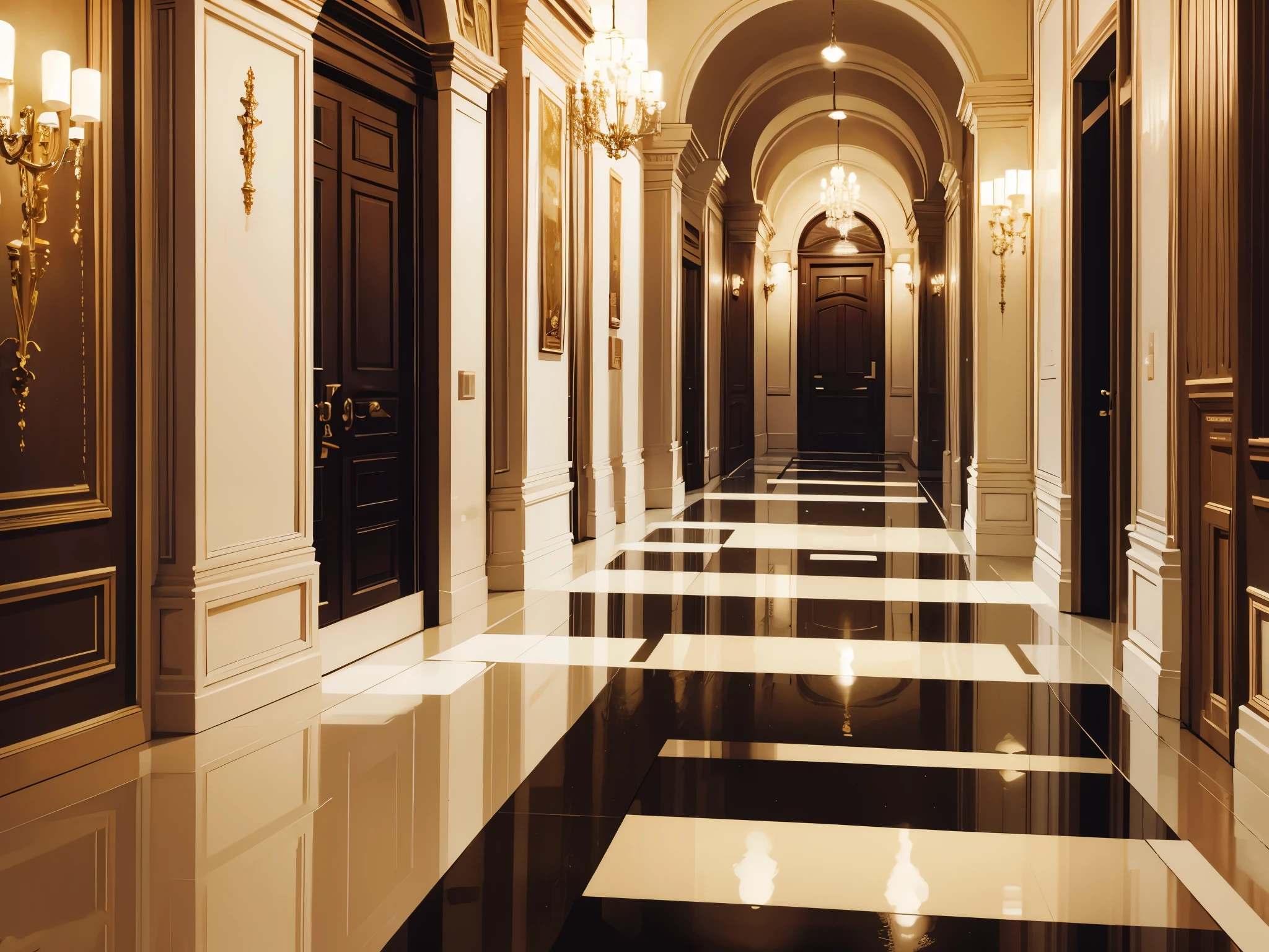 luxurious hallway