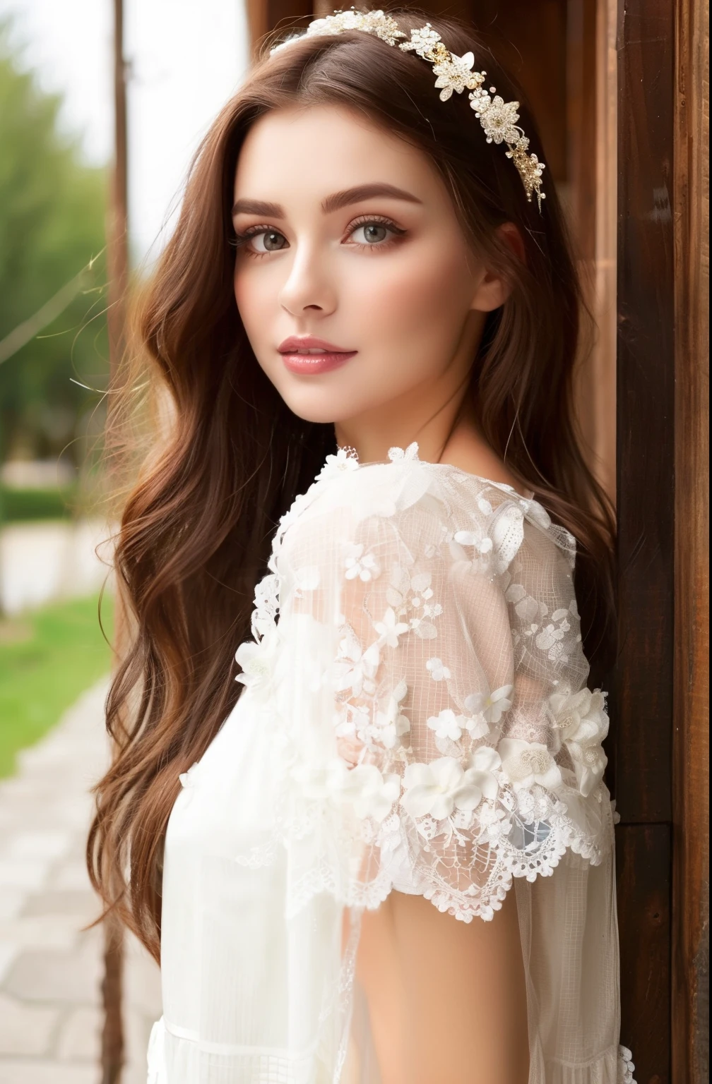Beautiful woman、Eastern European、Ukrainian,Belarusians、Russian,see-through clothes、cute