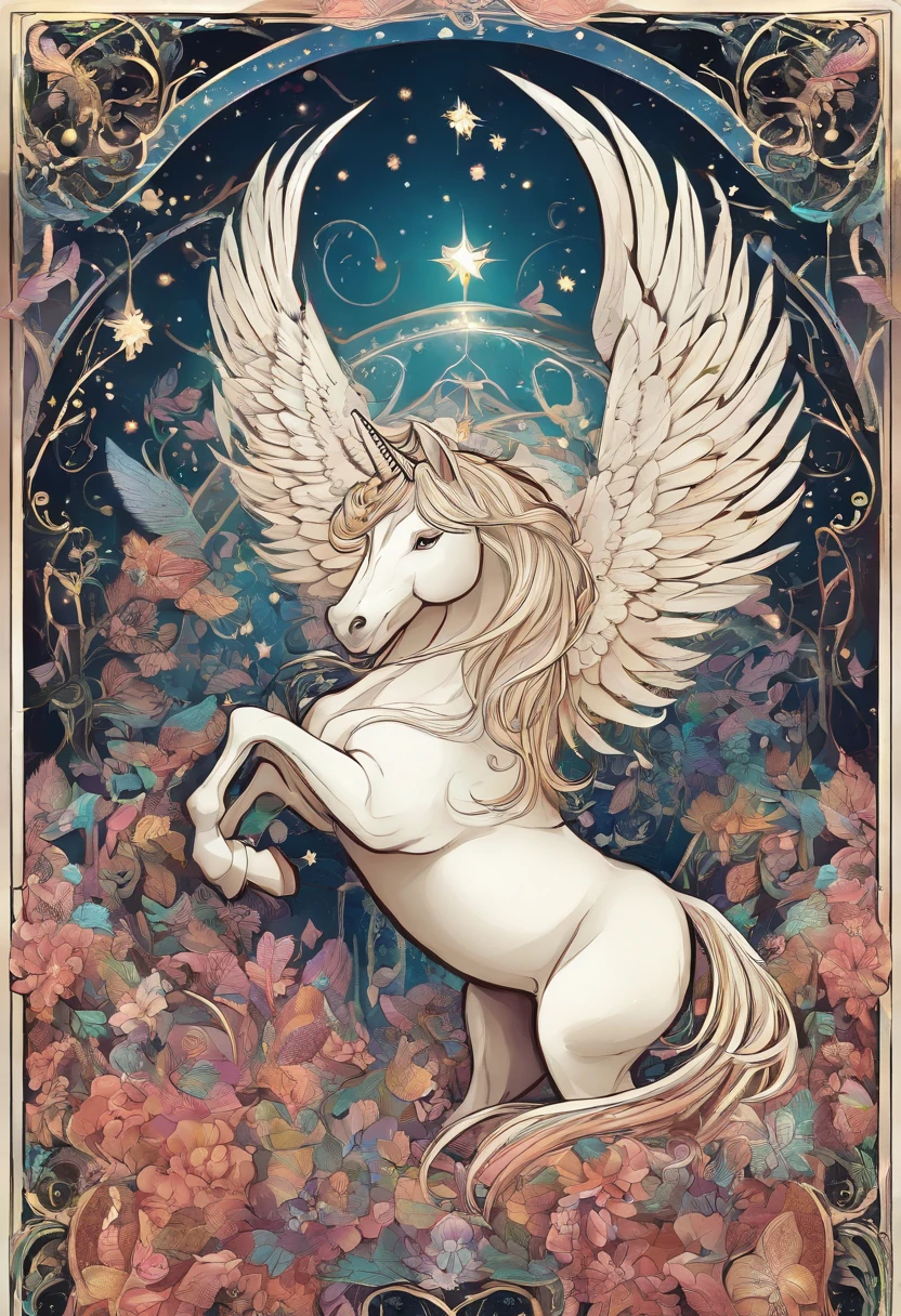 No characters in a fantasy world，Close-up of unicorn&#39;s milky white breasts(eyes clear and bright)Anatomically correct is a mysterious and beautiful creature，Possess pure soul and magical power。 A unicorn shining with colorful light stands on the forehead. Summoning ceremony. Dynamic god. Vivid and surreal texture., dramatic lighting, Illusive Trend Art Snowflakes are dancing and you feel the purity and dreaminess，Let the soul and fantasy meet，create beautiful miracles (extremely delicate and beautiful) detailed, masterpiece, high resolution, best quality, HD details, Ultra-detailed, Normal, Surrealistic dynamic angles and elegant atmosphere 
