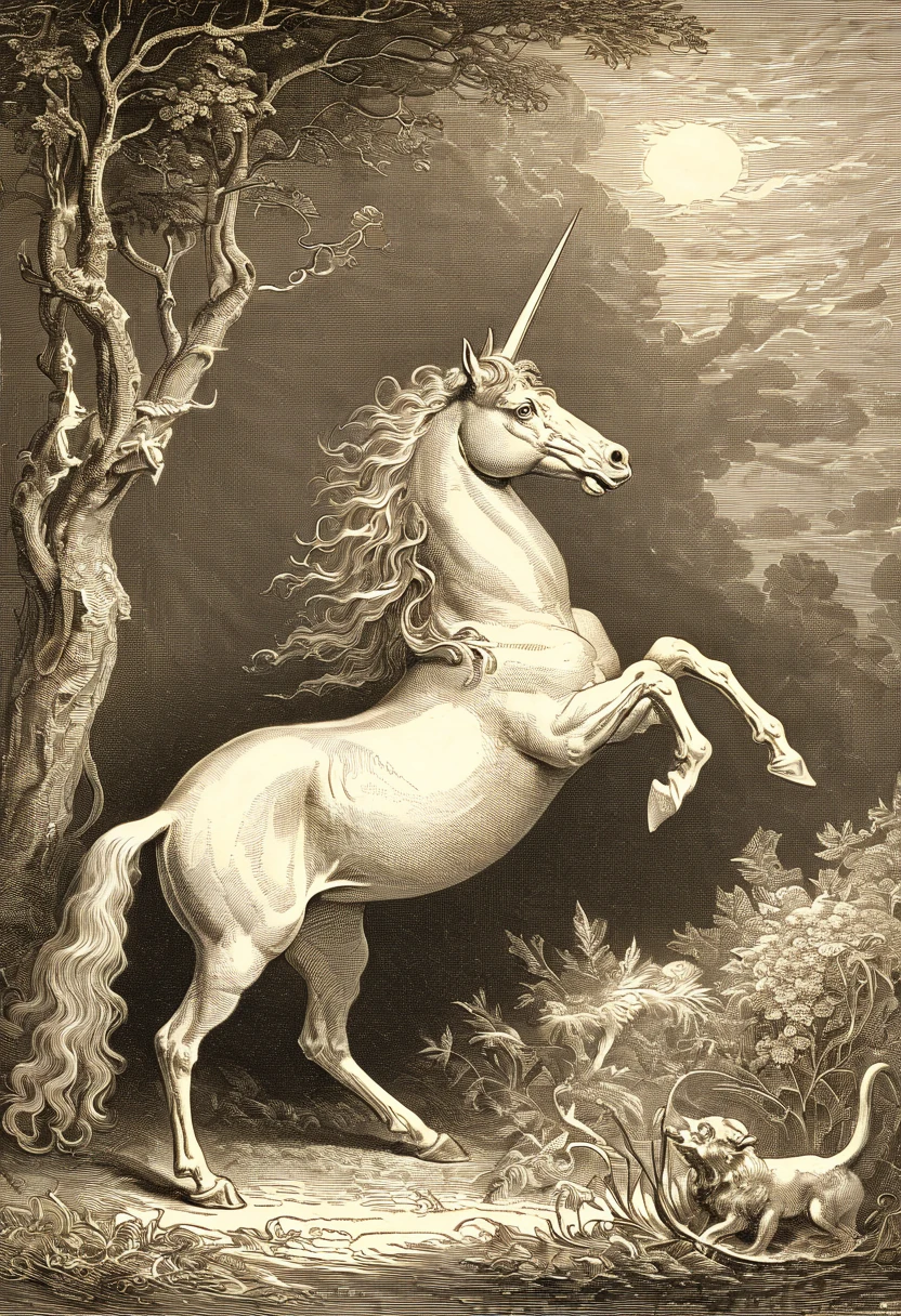 Unicorn by Gustave Doré