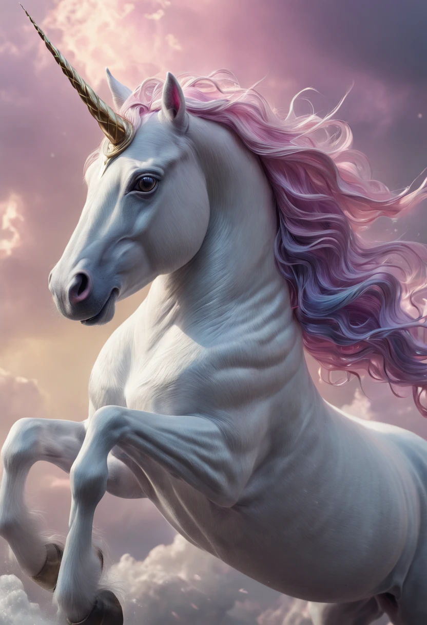 Fantasy Unicorn, by Veasey, best quality, masterpiece, Ultra high detail, 8k