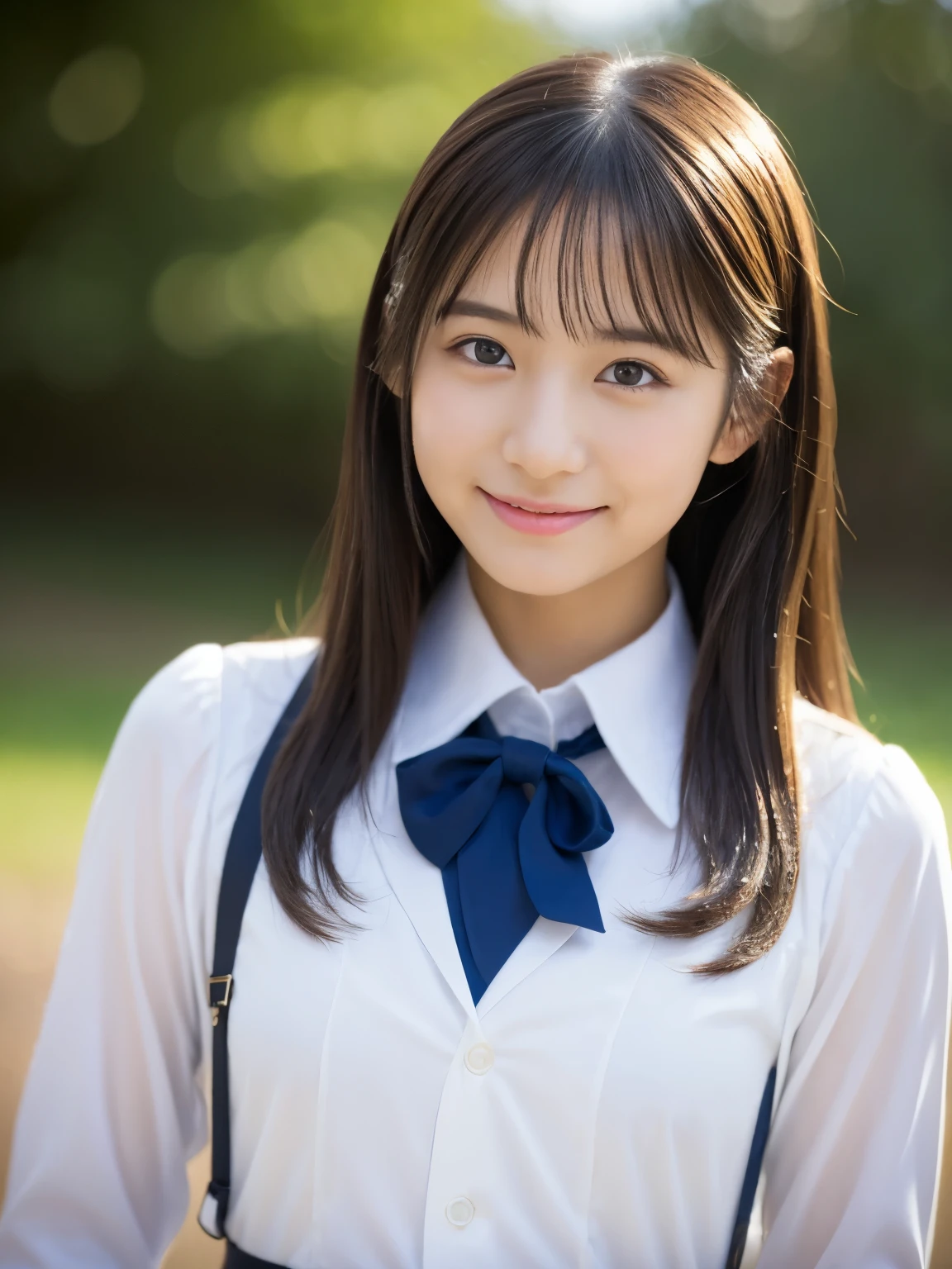 (((high details,high detail、masterpiece,attention to detail))),Arab asian woman in uniform, Realistic young gravure idol, surreal high school girl, japanese school uniform, japanese girl uniform, surreal high school girl,Young and cute gravure idol, japanese school uniformを着て, young gravure idol, young gravure idol, She's beautiful but innocent when she smiles,the whole body is wet,dripping落ちる,face is flushed,beautiful girl with beautiful legs,beautiful woman natural light、the whole body is wet,thin clothing,semi-long,perm,brown shiny hair,hair is wet,dripping水,dripping,,look troubled,realistic skin feel