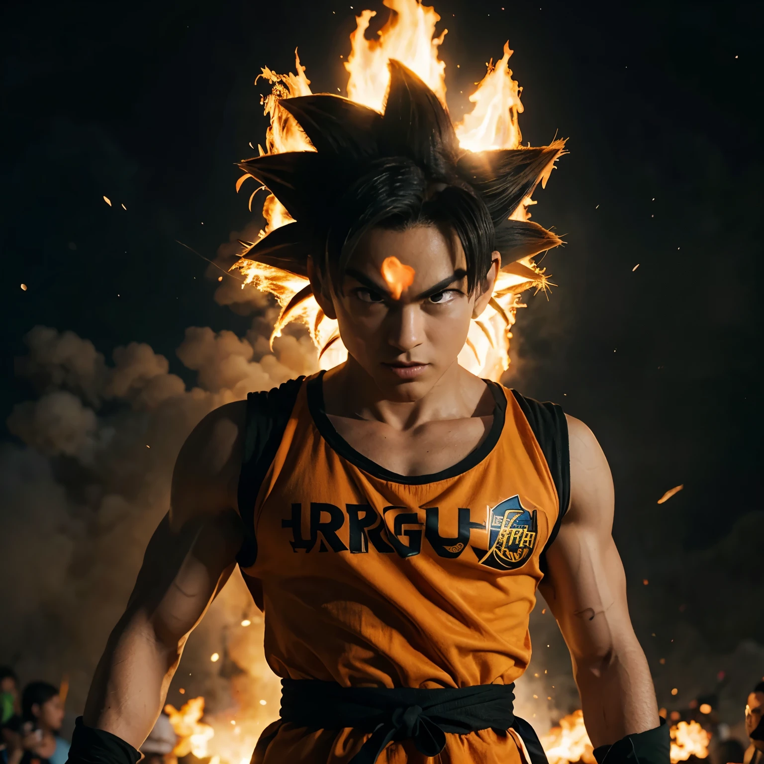Geral imagem no pc marcha goku do dragon ball ultra realista