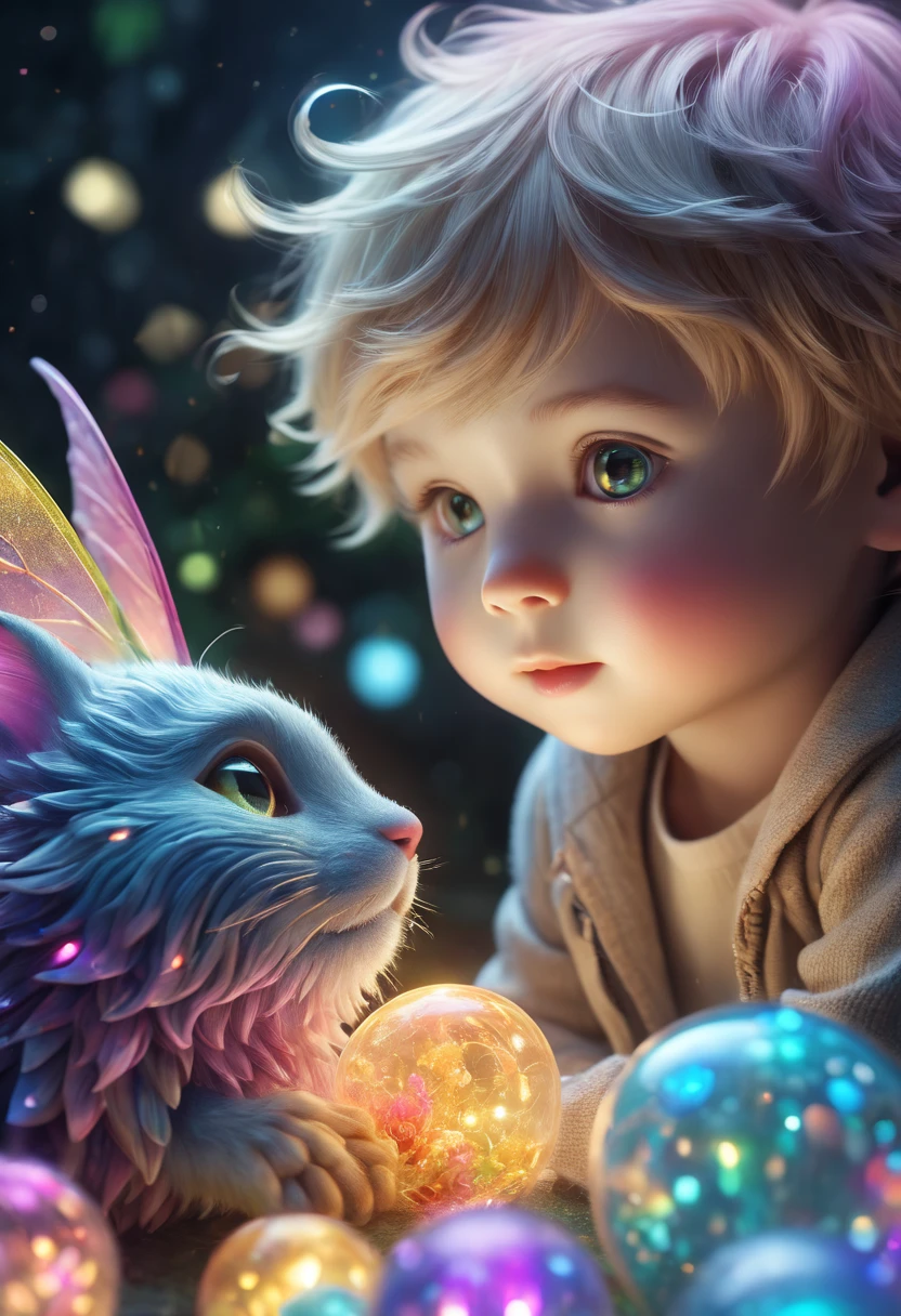 (best quality,4k,8k,highres,masterpiece:1.2),ultra-detailed,realistic,beautiful,adorable,glowing,night lights,fairy tale, ****** boy, soft light,colorful,delicate design,3D rendering,vivid colors,toy-like,size of a small lamp,gentle glow,fantasy creature,enchanting,fantastic,whimsical,lovely,luminous,illuminating,decorative lighting,eye-catching,iridescent,mystical,mythical,delightful,sparkling,cartoonish,joyful,magical atmosphere,colorful rainbow