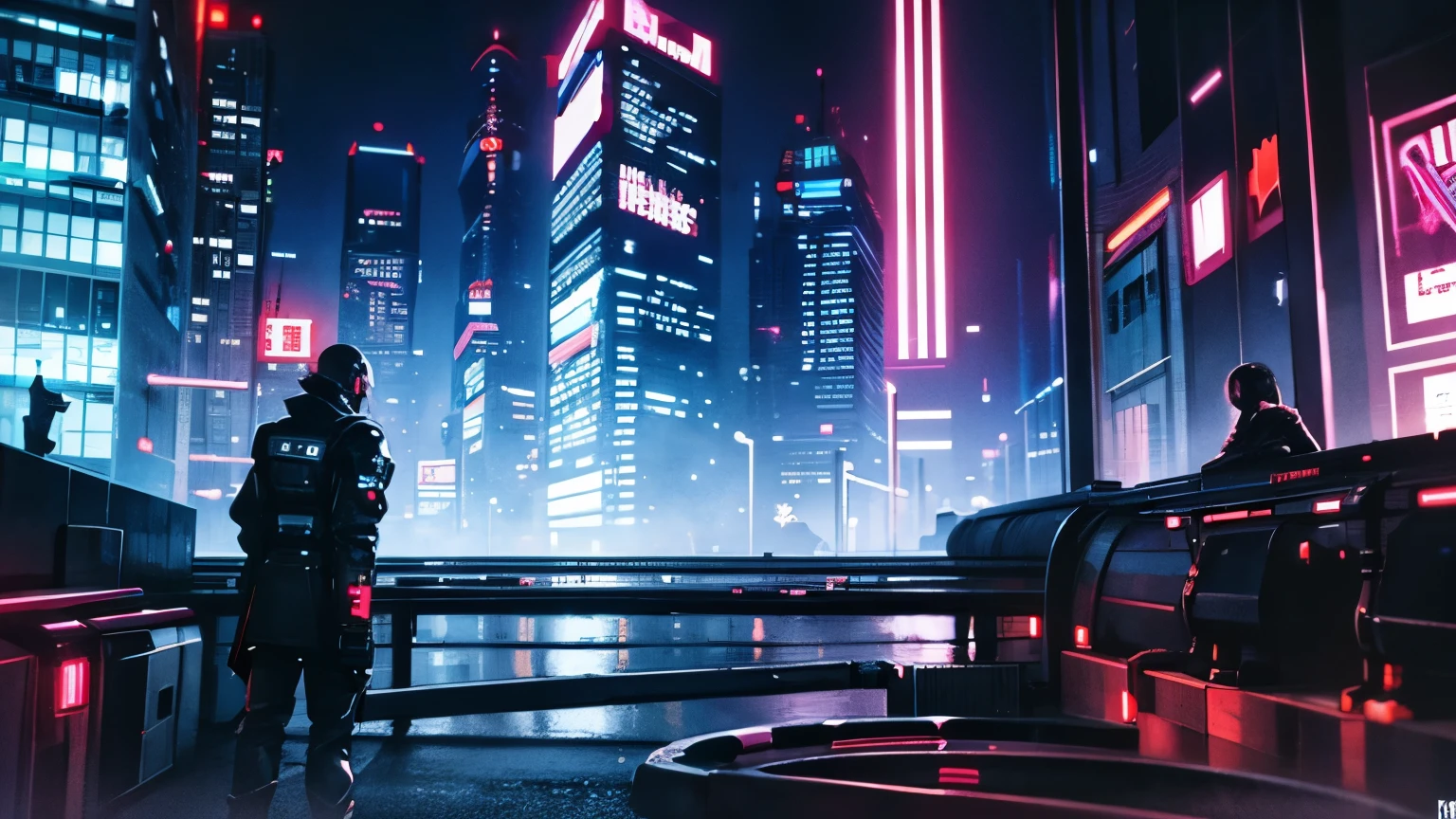 Cyberpunk city