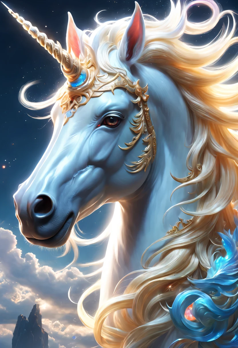 (God话 creatures) , (God), (Legendary creatures), (God话), (Make one),(unicorn),(Yu Ji), (angel hope),(Xuanwu), (qinglong), (baihu), (Suzaku), (majestic), (powerful), (God秘), (God话), (epic), (magical), (ethereal), (obsessed), (God圣), (majestic), (God话 realm), (God秘), (God话 beasts), (God话 landscape), (heavenly), (Extraordinary), (magic), (otherworldly), (old), (undying), (majestic), (grand), (awe-inspiring), (universe), (Skyline), (God话 creatures:1.1), (stunning details), (Very detailed), (bright colors), (ethereal light), (epic scenery), (God性本质), (charming), (God话 atmosphere), (masterpiece:1.2), (super detailed), (God圣的启发), (Spectacular), (ethereal beauty), (God话 stories), (God秘 legends)