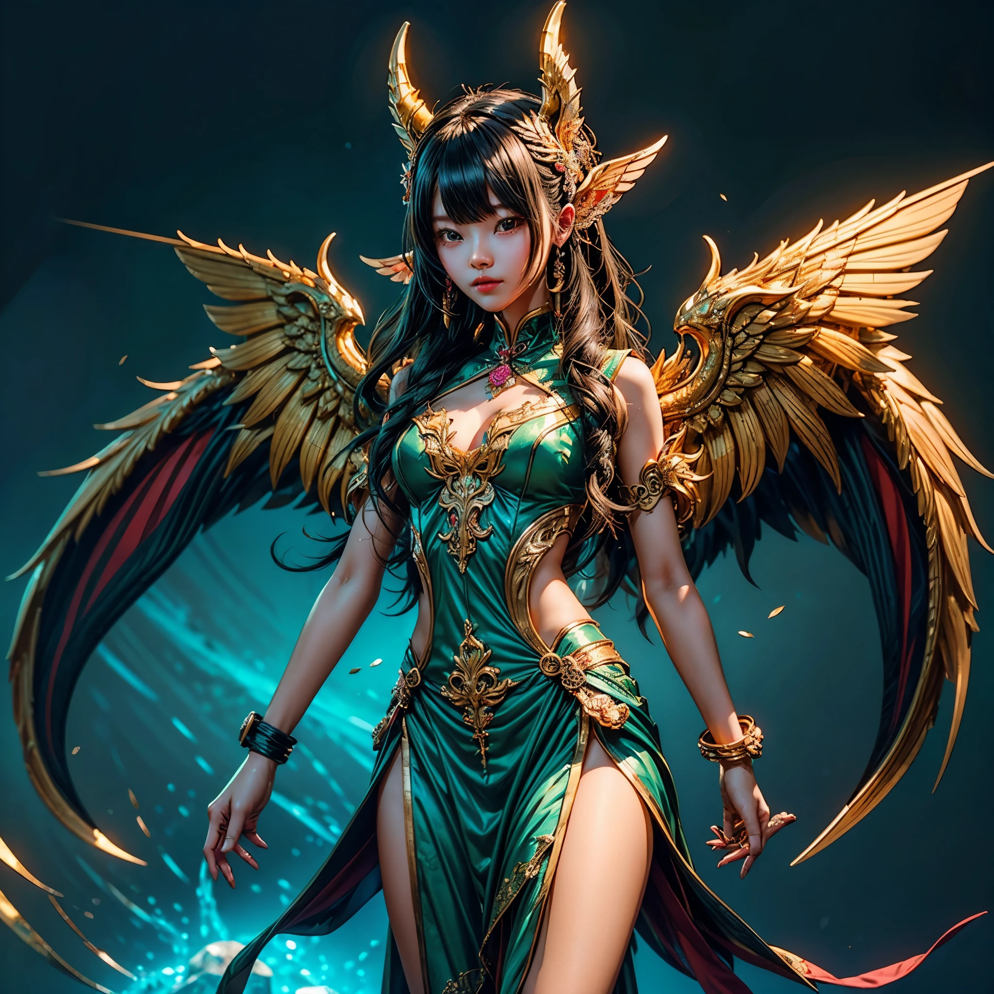 These 2 pictures can be said to be carefully selected. The overall effect is very good because the picture is richer: its details are not so perfect. Supplement: cute resin Chinese dragon girl, full body, fantasy creature, super cute, in the style of dreamlike fantasy creatures, in the style of fairycore, meticulous design, transparent metal texture.PVC,fine luster,clouds,nature elements, plush doll art, fuyukomatsui, ren hang. yanjun cheng, manticore, unicorncore, 3drender, 3d mod el, ue5 , ultra high-details, Lava varied multi etc. --v 6 --s 1000 --c 20 --q 20 --chaos 100