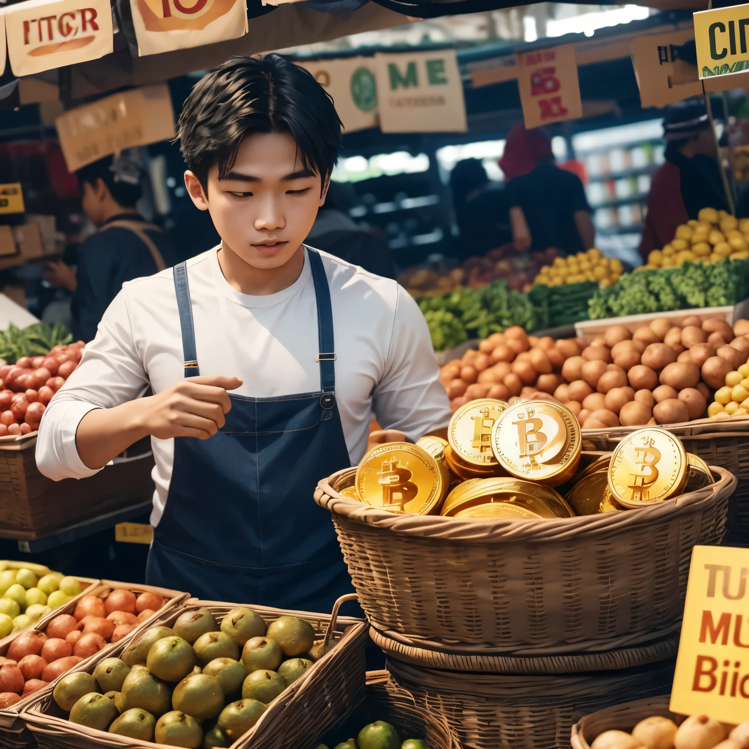 Anak muda yang sukses di market bitcoin