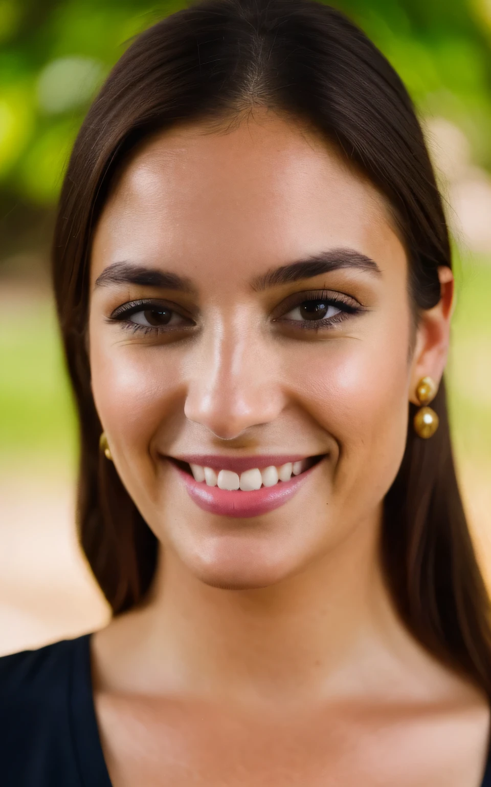 cute beautiful brunette,full body, perfect angle, very detailed, 32 years old, flirty face, messy long hair, brown eyes, high-res, masterpiece, best quality,intricate details, highly detailed,sharp focus, detailed skin,realistic skin texture,texture, detailed eyes, professional, 4k, smile, shot on Canon, 85mm,shallow depth of field,kodak vision color, eyeshadow, extremely detailed, photo_\(ultra\), photorealistic, realistic, post-processing, max detail, roughness, real life, ultra realistic, photorealism, photography, 8k uhd, photography, braless, pokies