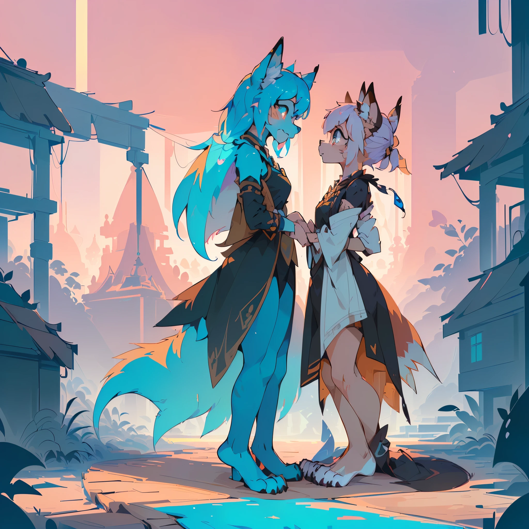 detailed background, furry female, (foxes), anthro, blush, (1 girls), rear view, (gaping, (small , , slim, girls1.3), pawpads, standing, kneeling, feminine, large eyes, feet visible, side view, (symmetrical), detailed fur, masterpiece, best quality, photorealistic, hyperrealistic, ultradetailed, detailed background, photo background, [by dagasi|ancesra:0.5], (by foxovh|by personalami), (by einshelm|by tom_fischbach)], juice:1.4)