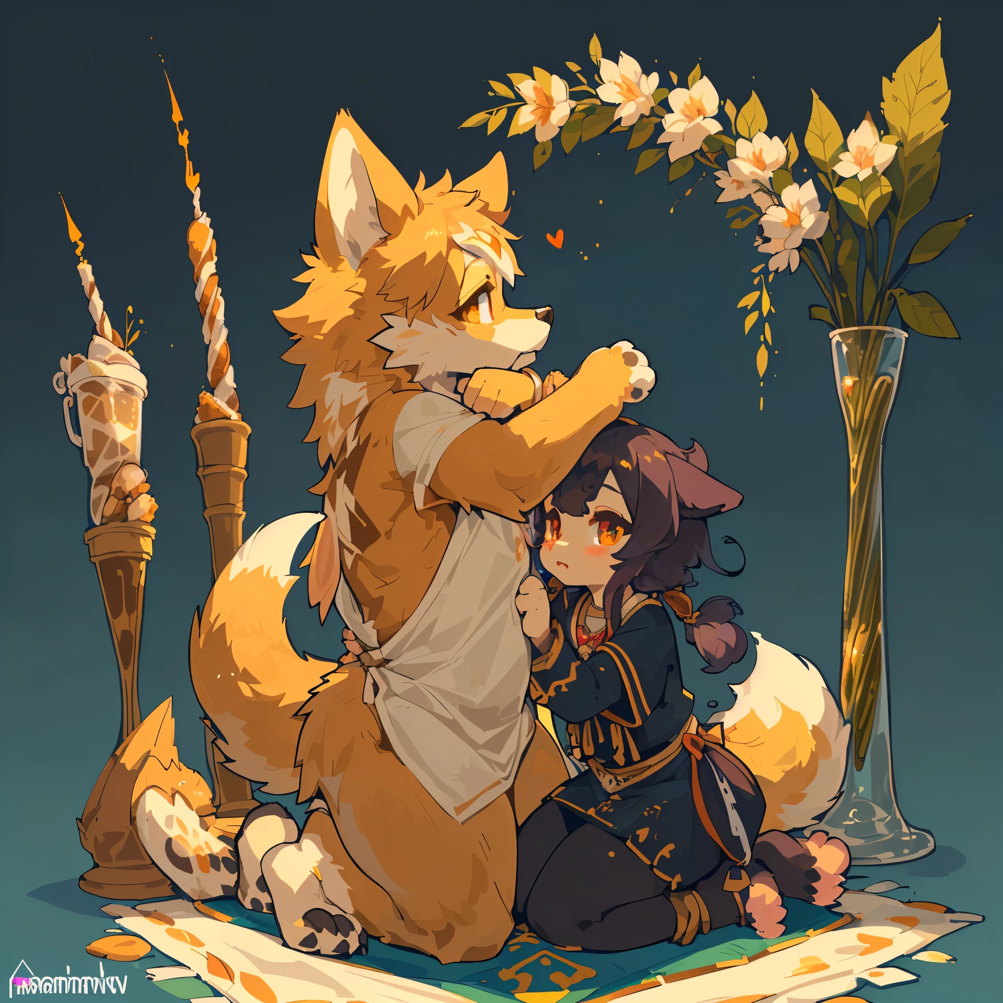 detailed background, furry female, (foxes), anthro, blush, (1 girls), rear view, (gaping, (small , , slim, girls1.3), pawpads, standing, kneeling, feminine, large eyes, feet visible, side view, (symmetrical), detailed fur, masterpiece, best quality, photorealistic, hyperrealistic, ultradetailed, detailed background, photo background, [by dagasi|ancesra:0.5], (by foxovh|by personalami), (by einshelm|by tom_fischbach)], juice:1.4)
