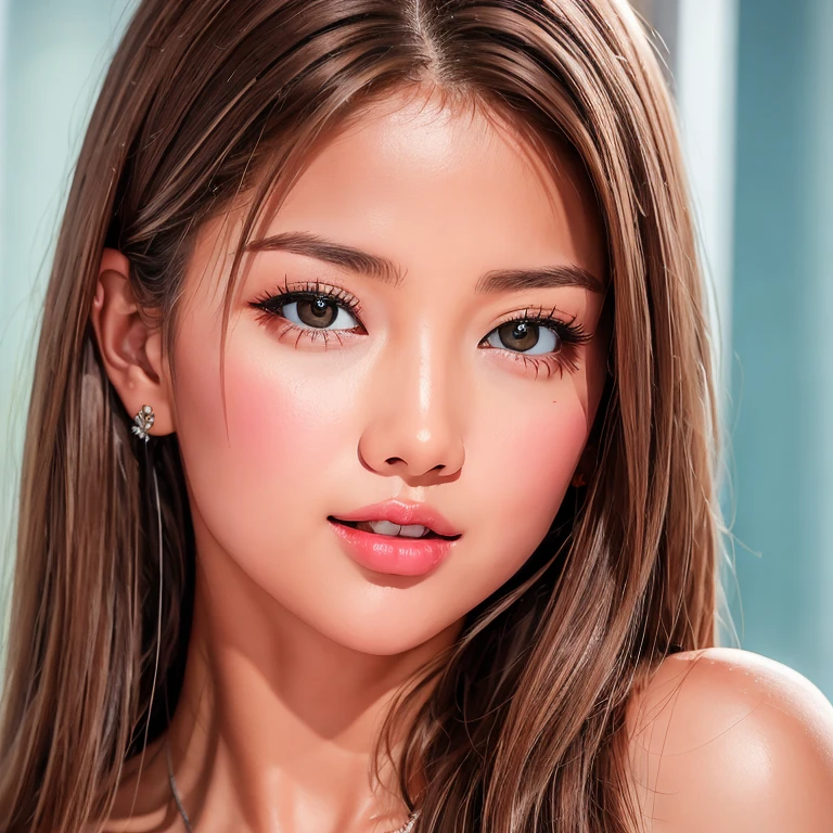((de primera calidad、8k、masterpiece:1.3))、flequillo、pantimedias gris claro brillante、Lindo parado bajo la lluvia bajo una farola、figura perfecta:1.4、Abdominales delgados:1.3、((Light brown hair、escote del pecho:1.2))、Una sonrisa、Se encuentra a 30 metros del espectador、50mm、Ropa interior transparente de encaje blanco、cuerpo completoesbiano、Barrio Rojo、Textura facial y de piel muy detallada.、Un ojo detallado、double eyelid