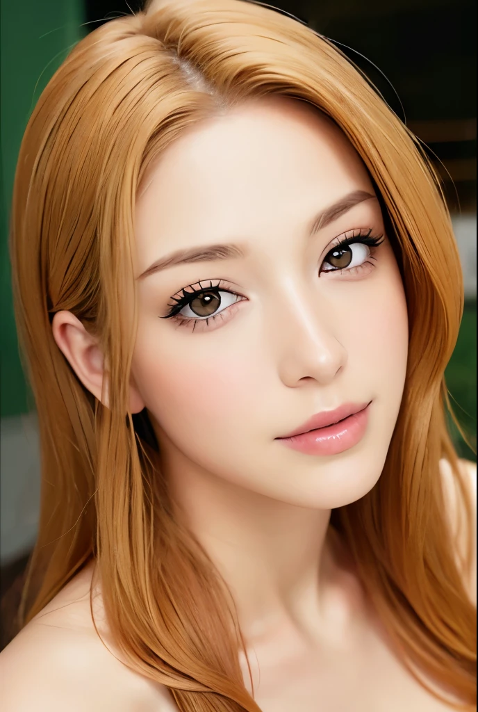 masterpiece, best quality, beautiful milf, shiny brown eyes, (detailed pupils:1.2), eyelash, blonde hair, streaked hair, multi color, medium hair, perfect face, detailed, facial hair