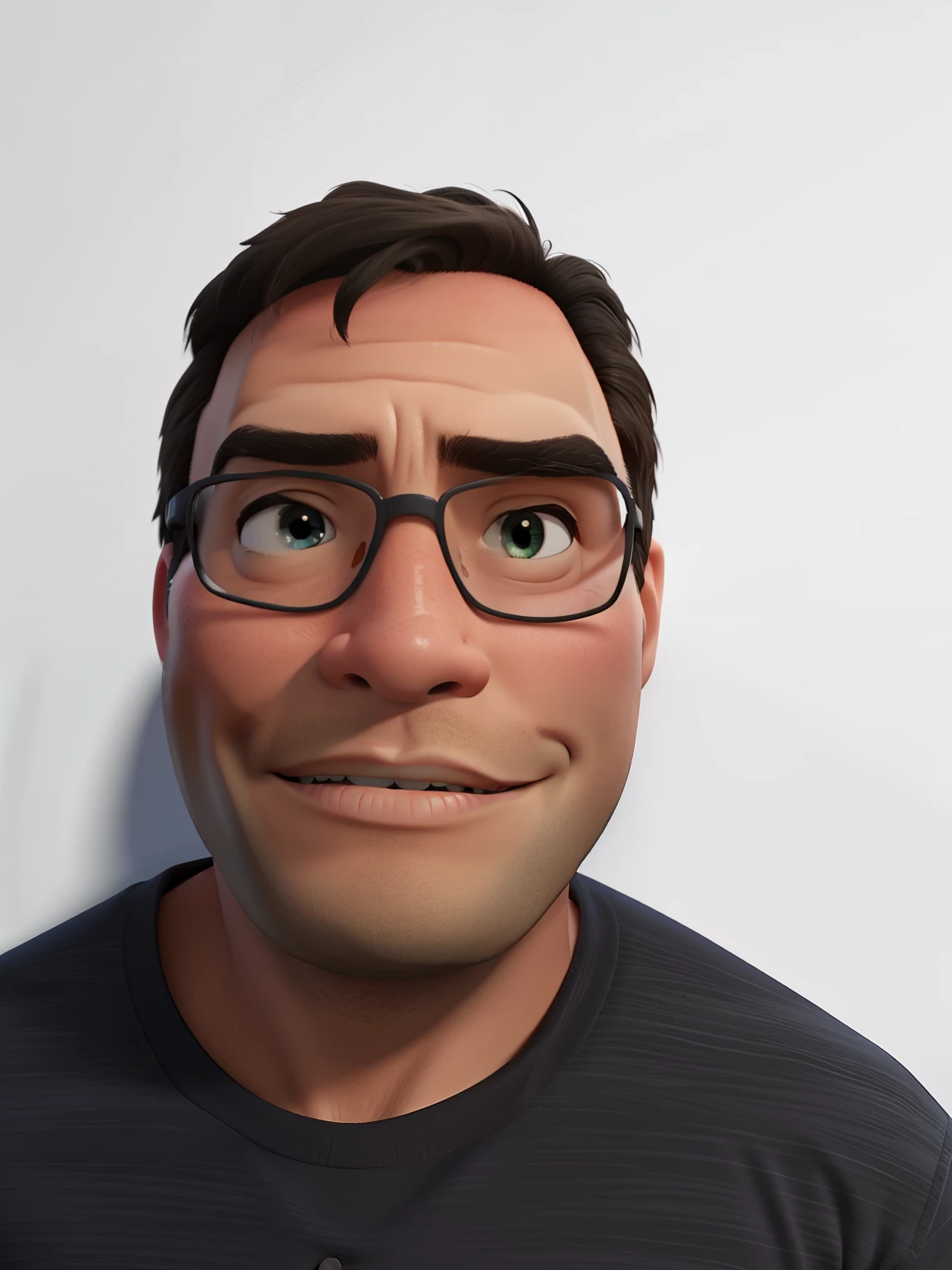 um homem desenho animado da disney pixar