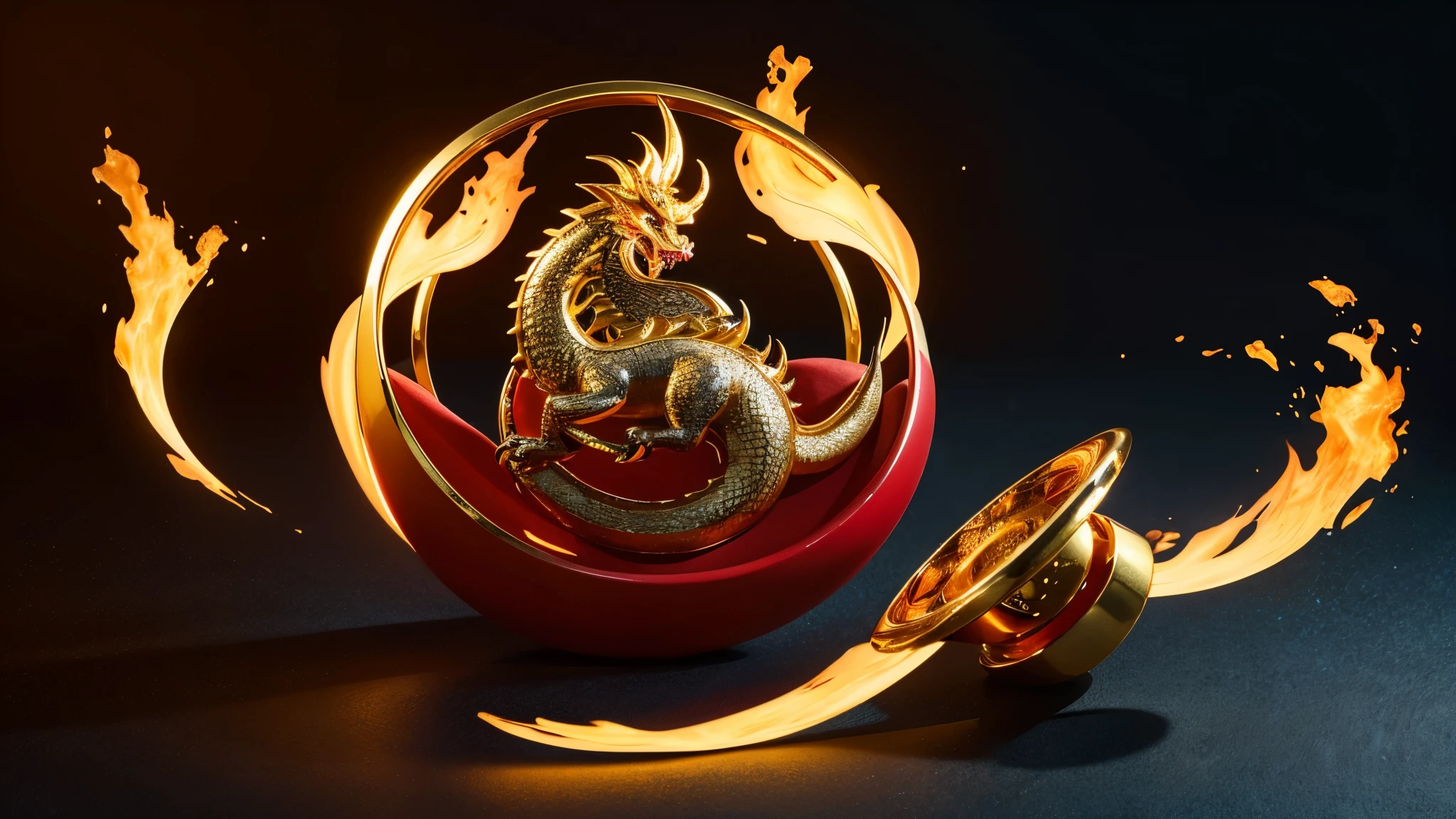 The logo design represents the company's strength, innovation, entrepreneurial spirit, and high-end quality while incorporating elements of traditional Chinese culture. It has a strong visual identity and brand value.
The overall shape is a circle, symbolizing perfection and wholeness. Inside the circle, there is a simplified dragon which is a mythical creature in Chinese traditional culture, representing power, nobility, and mystery. In this context, the dragon represents the company's strength and status.
Surrounding the dragon is a ring of flames, symbolizing passion and vitality. Here, the flames represent the company's innovation and entrepreneurial spirit.
The color scheme for the dragon and flames is red and gold. Red represents passion and vitality, while gold represents nobility and prestige. The combination of these two colors embodies the company's high-end quality and professional image.
Below the logo is the company name "龙焰" (Long Yan) in a simple Song font, emphasizing the importance of the company name.
Overall, this logo design effectively conveys the company's strength, innovation, entrepreneurial spirit, and high-end quality. It also incorporates elements of Chinese traditional culture, making it highly recognizable and valuable as a brand.