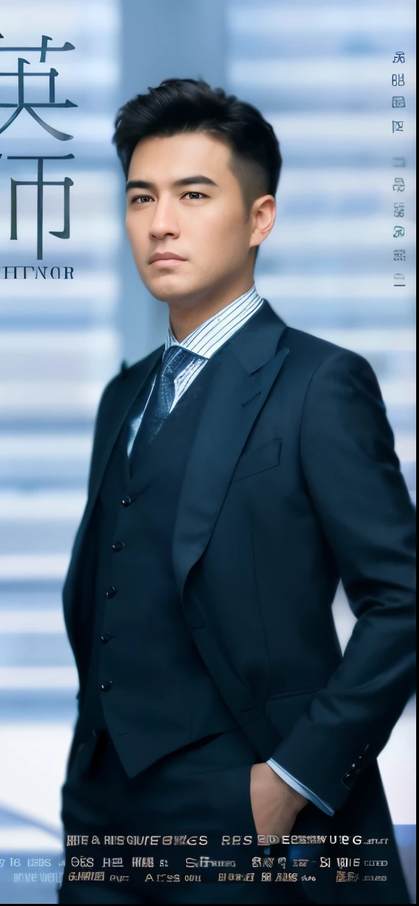 arafed image of a man wearing a suit and tie standing in front of a building, Character posters, formal suit, 他wearing a suit, Customized, wear a suit, wearing a suit, lawyer suit, The album cover, Peter Shaw, wearing a suit, dress, suit and tie, Corporate attire, wearing his suit, wearing a suit