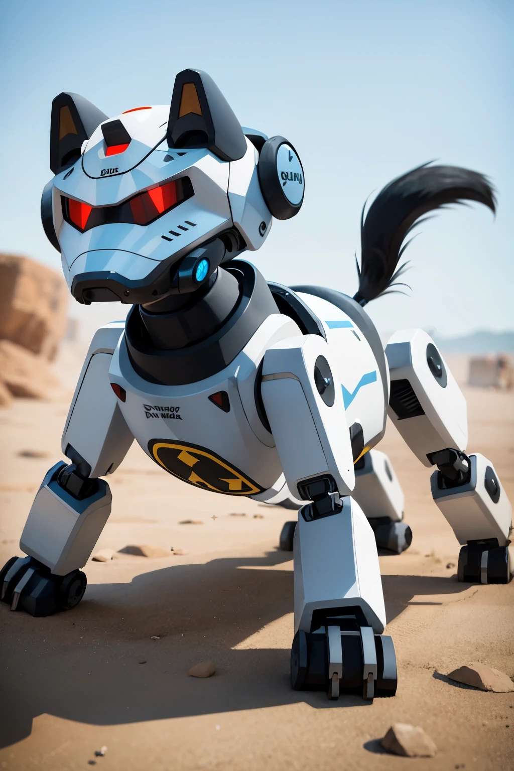 DOG robot in BATTLE