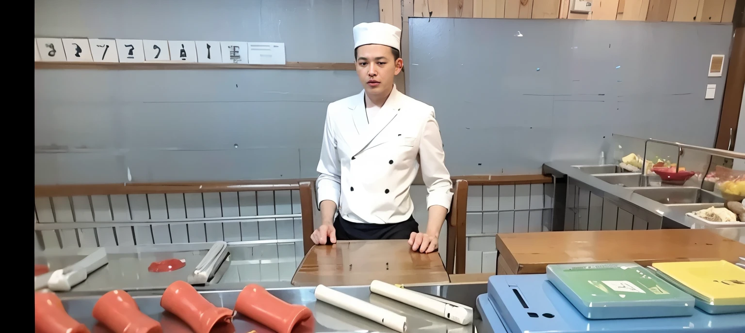 Japanese man, chef