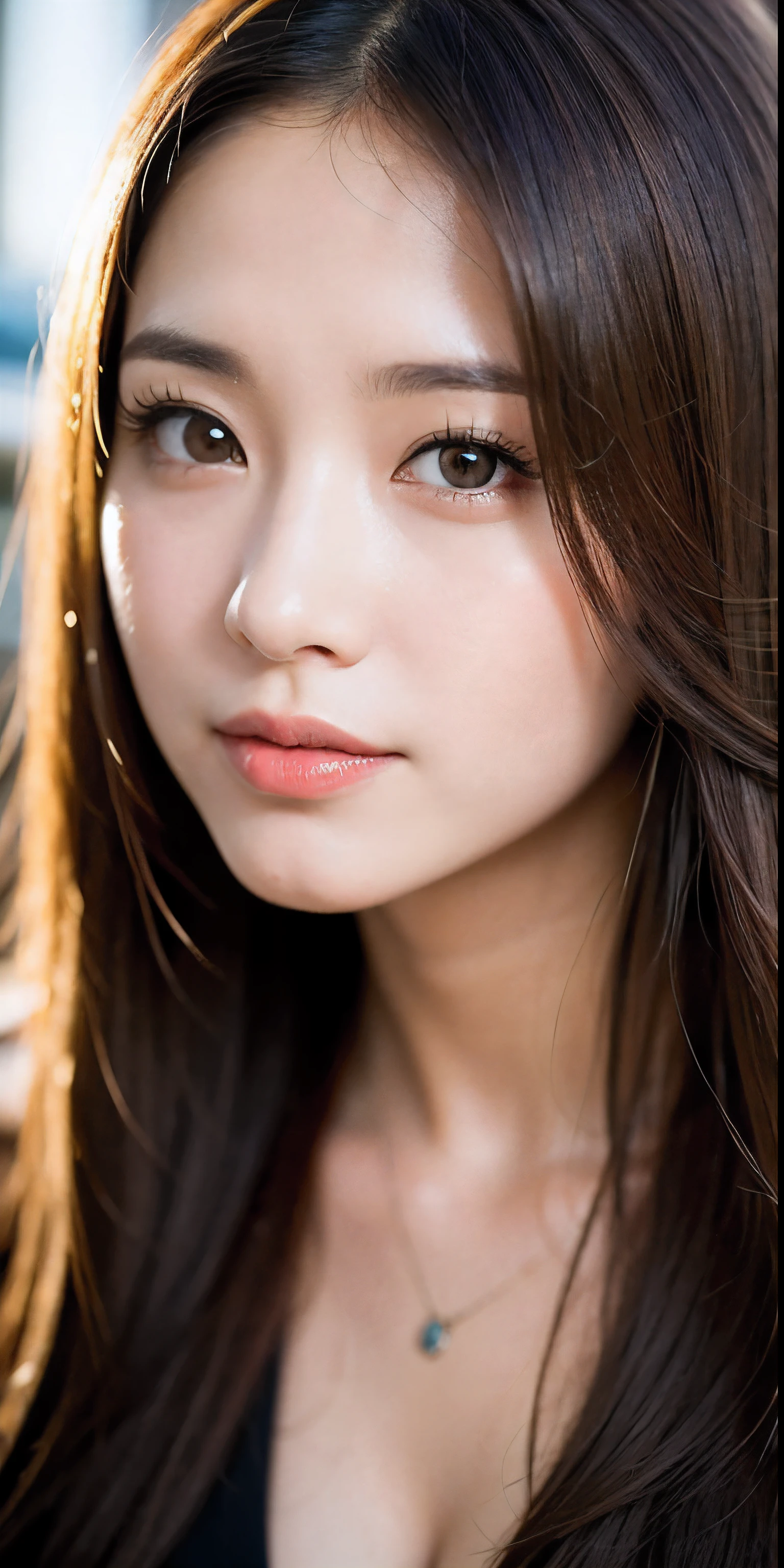 许多suckers，suckers，office culture，Image gallery，Upper body close-up，A girl who dresses extremely conservatively，She is the most beautiful girl here，The picture is extremely realistic，（Very detailed），Add details，再Add details，（Very realistic skin textures），Increases skin texture，The sun shines，，The picture is extremely three-dimensional，hair enhancement。suckers