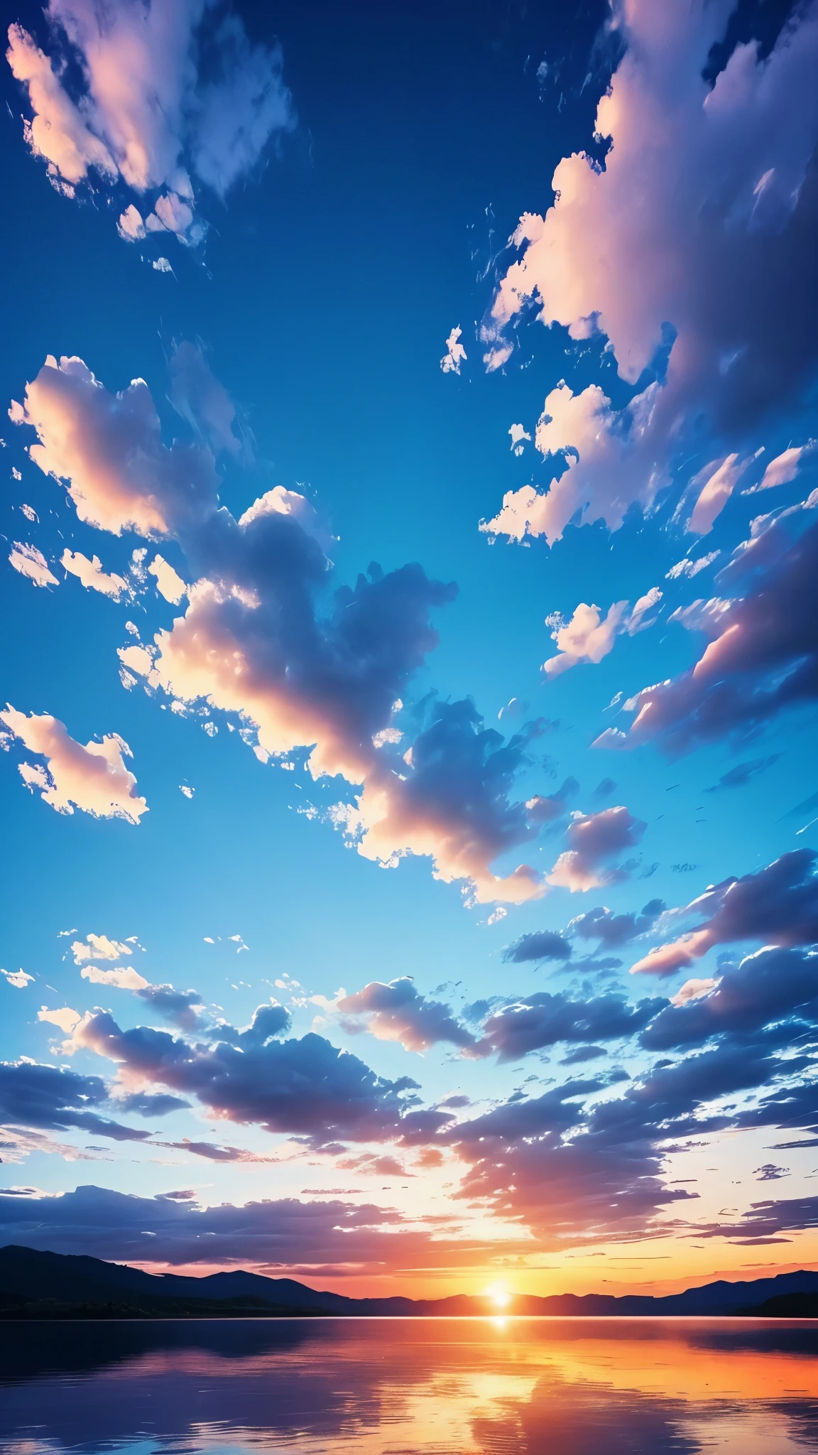 beautiful cute sky scenery,