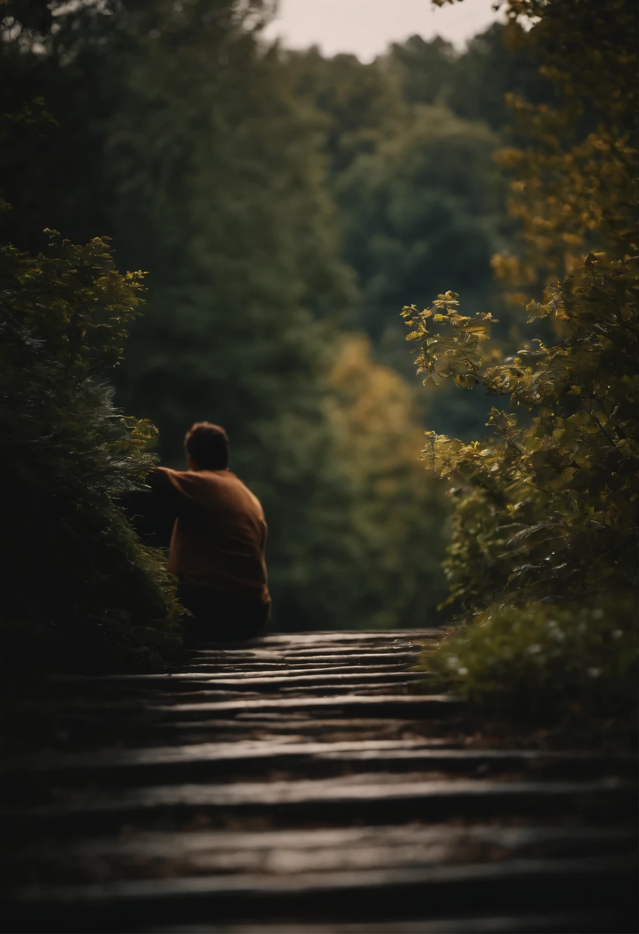How to catch up with you, because the steps are getting quieter?
The old world froze in a silent cry Just try to be