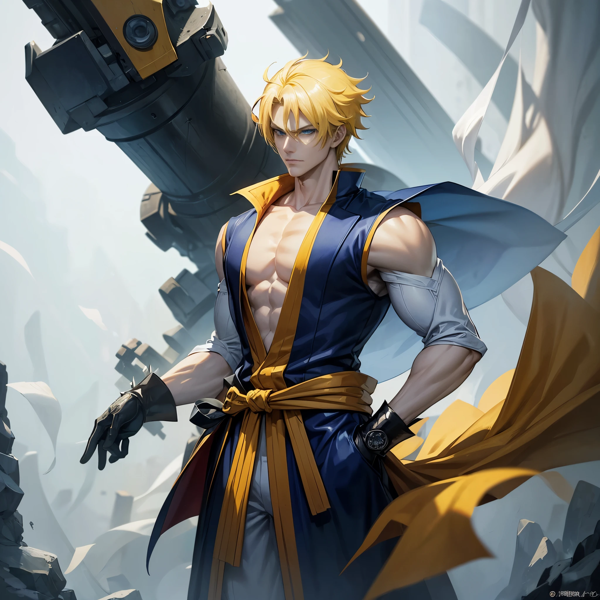 Gojo super Sayajin