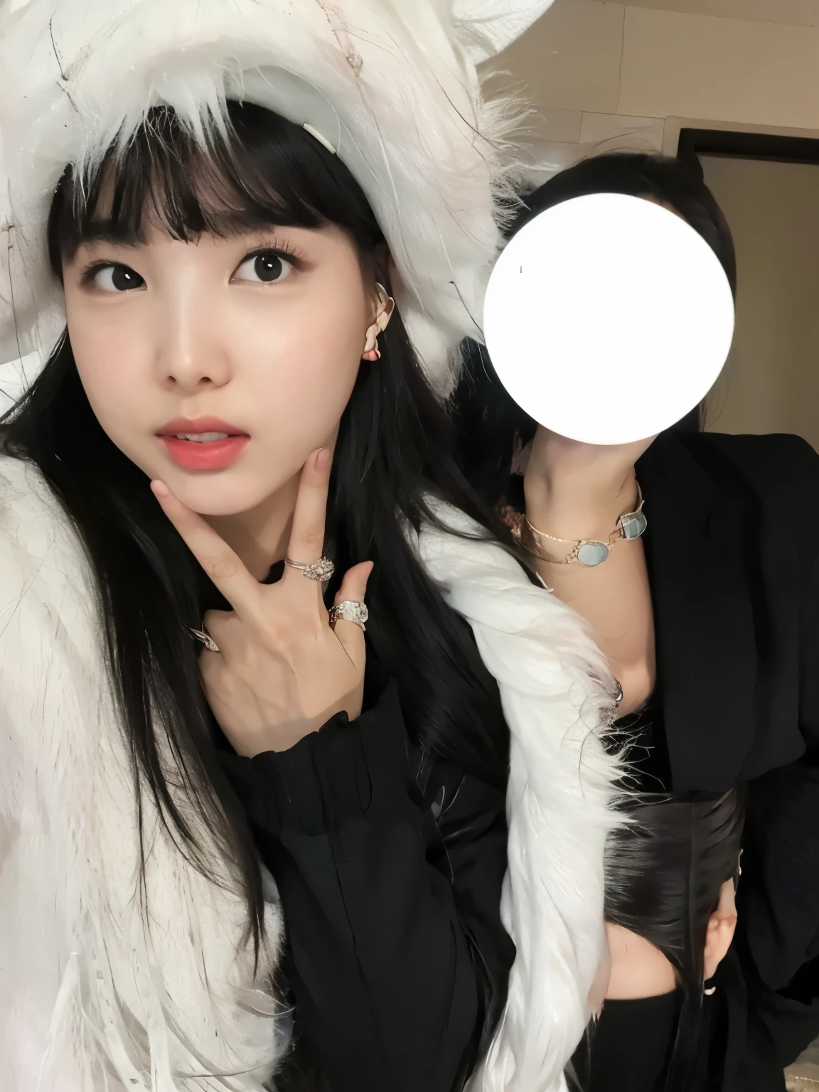 Nayeon from Twice face 