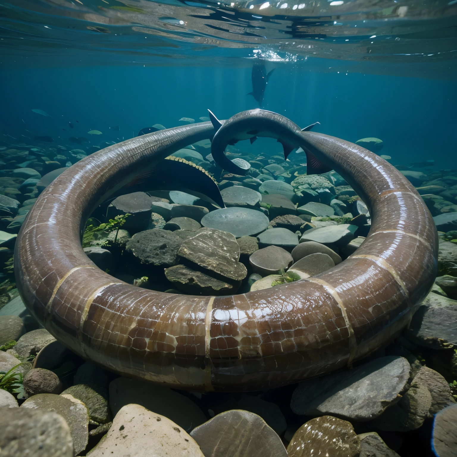 Lamprey food chain predator competition biosphere 