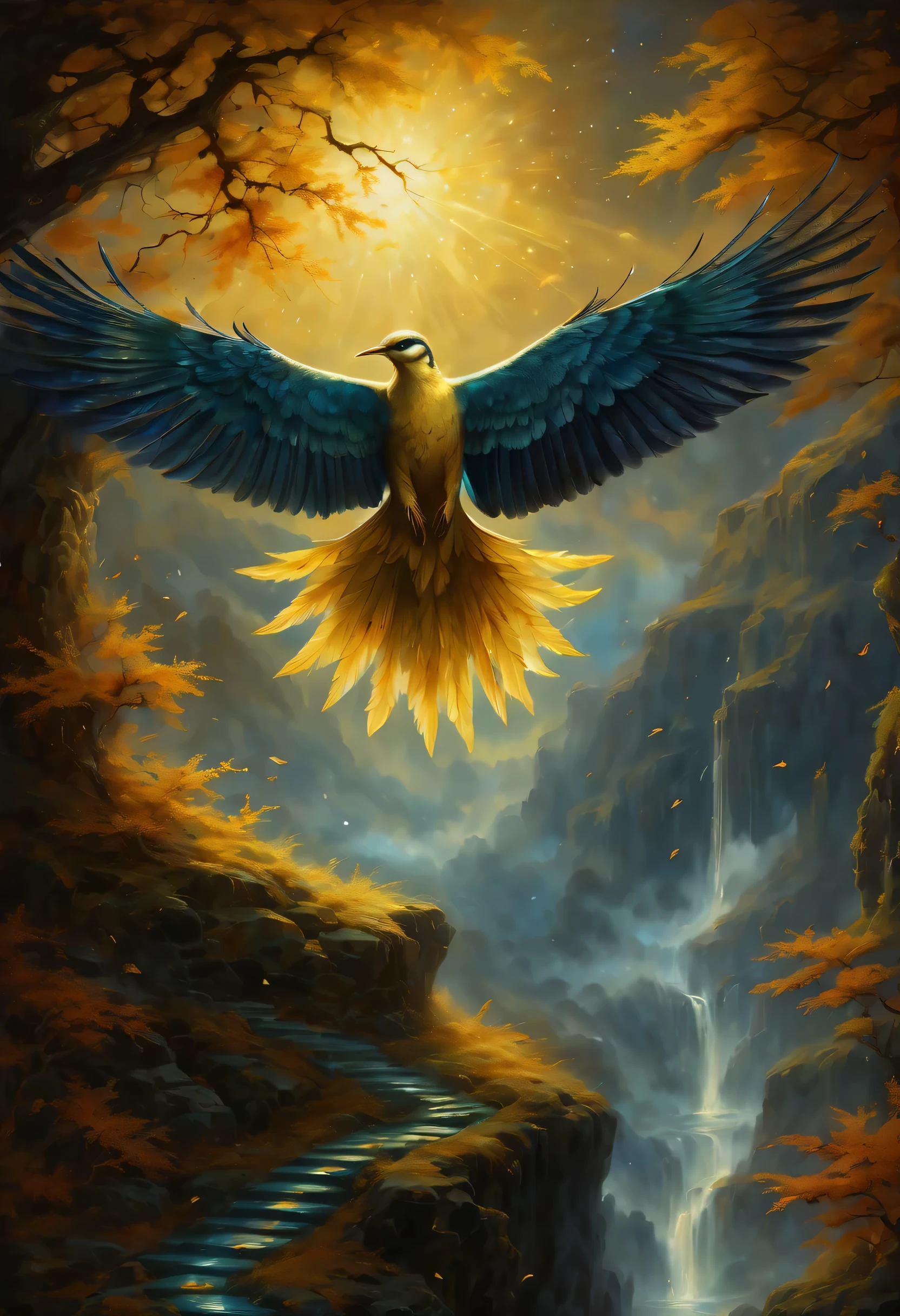 deep in the darkest hole, majestic and mythical creatures、Brought to life by the mesmerizing strokes of a meticulously applied brush。. Every line and curve of this extraordinary image is、Marvel at an unparalleled level of intricate detail。, awe the audience. Whether it&#39;s a painting or a photo, The image shows the highest quality craftsmanship. Each element is decorated with the finest details, Intricately crafted to create a mesmerizing and mesmerizing visual experience.