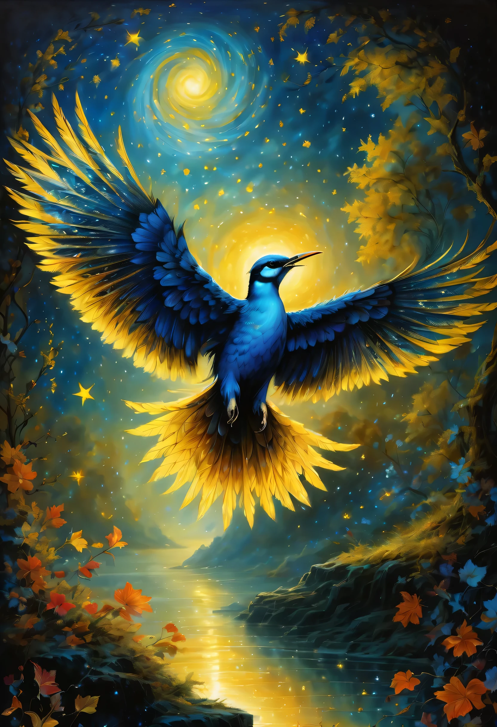 deep in the darkest hole, majestic and mythical creatures、Brought to life by the mesmerizing strokes of a meticulously applied brush。. Every line and curve of this extraordinary image is、Marvel at an unparalleled level of intricate detail。, awe the audience. Whether it&#39;s a painting or a photo, The image shows the highest quality craftsmanship. Each element is decorated with the finest details, Intricately crafted to create a mesmerizing and mesmerizing visual experience.