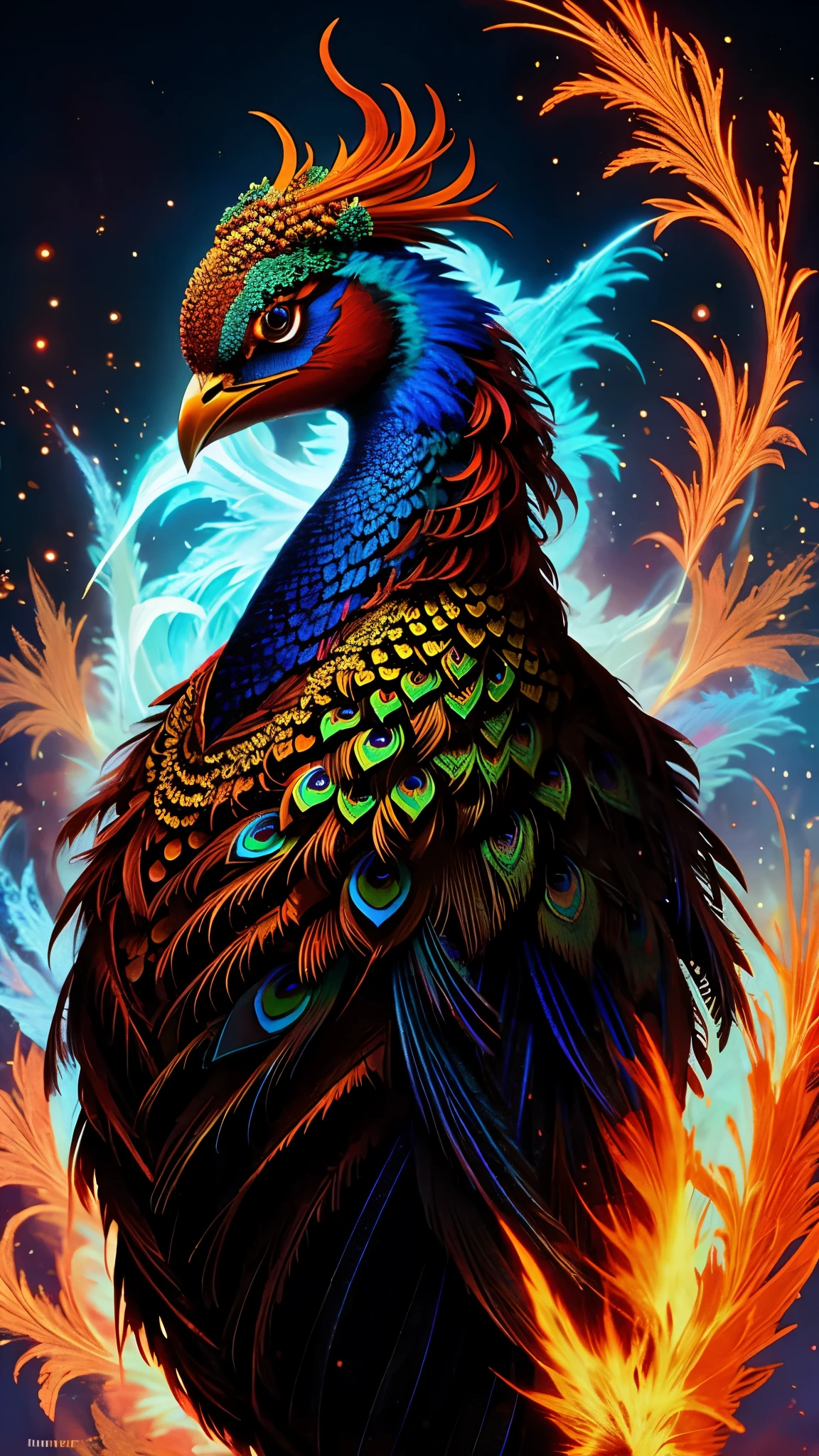 Phoenix Magma, Dark Phoenix, fire peacock