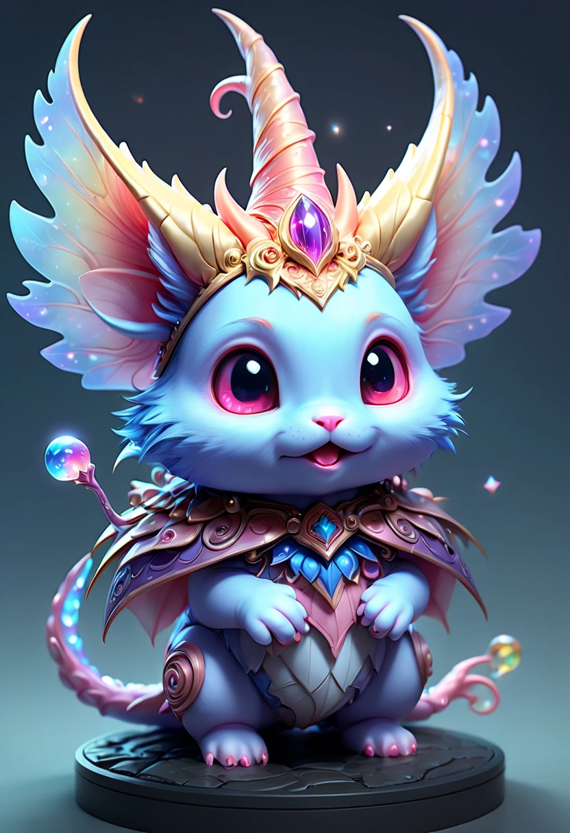 Magical Fantasy Creature, cute by Greg Staples, (best quality, masterpiece, Representative work, official art, Professional, Ultra high detail, 8k:1.3)