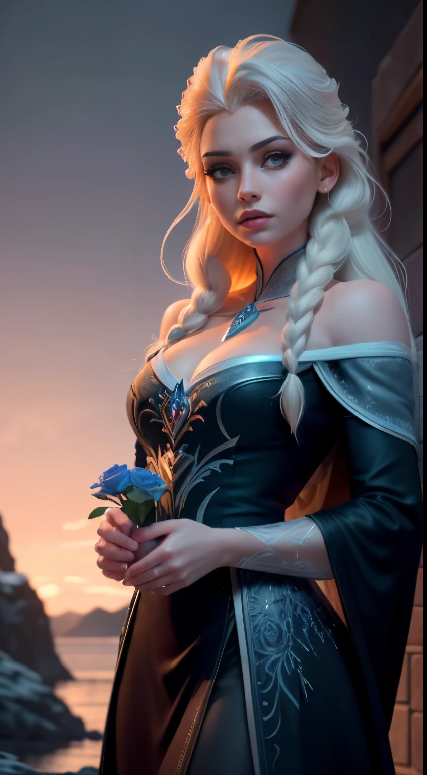 (elsa frozen-rose quartz SU mezclando modelos .) (ultra FUSIÓN) Highly detailed CG unity 8k wallpaper, style shot, complex, high detail, dramatic, highest quality movie still image, very detailed, masterpiece, best quality, character design, Elsa, Elsa from Frozen,Diamante Rosado fusión (( Dark style)), realistic ultra-detailed rendering style, natural light, sharp character design, (hard focus, 8k), (((natural skin texture))), 8k textures, soft cinematic lighting, adobe lightroom, dark room, hdr, Sophisticated, Elegant, Rich Detail, Sharp Focuilm Look) )), Soothing Tones, Detail Frenzy, Intricate Detail, Super Detail, Low Contrast, Soft Film Lighting, Dull Colors, Exposure Blending, HDR, Fade, 35mm, f/1.4, ISO64, f16, 25 sec.